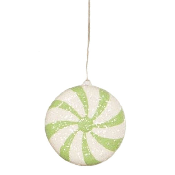 Green Peppermint Ornament by Bethany Lowe Designs by Quirks! at Shirley Shoppe