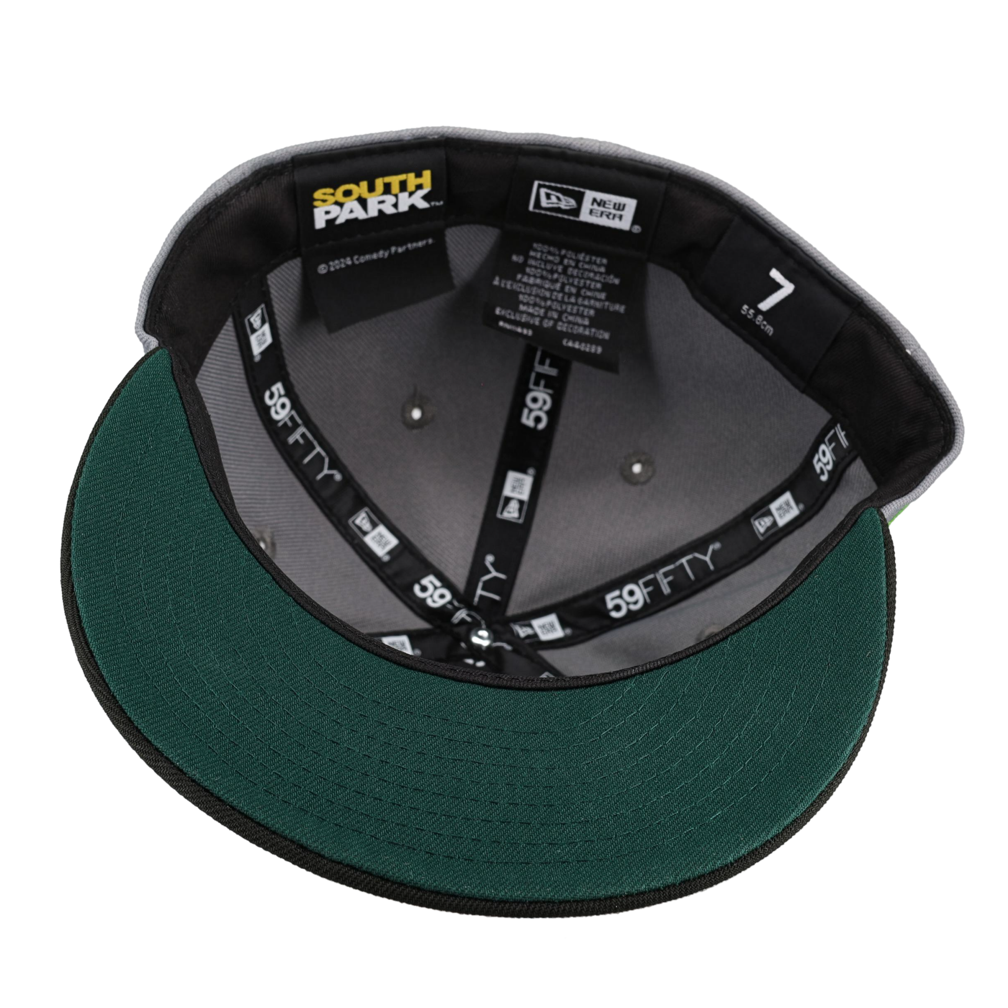 South Park Collection Kyle Green Brim 59Fifty Fitted Hat