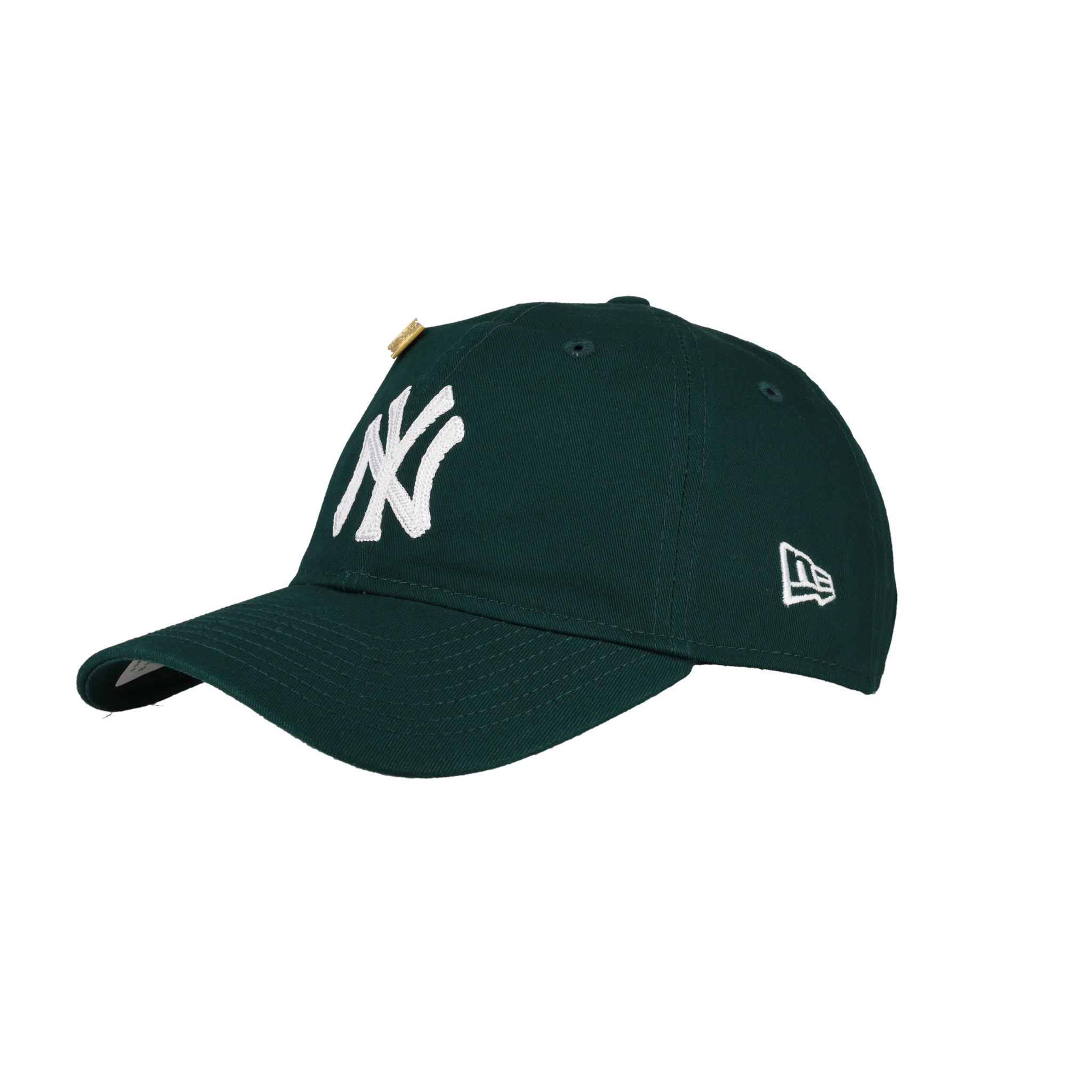 New York Yankees New Era 9Twenty Dad Hat (Chain Stitch Dark Green)