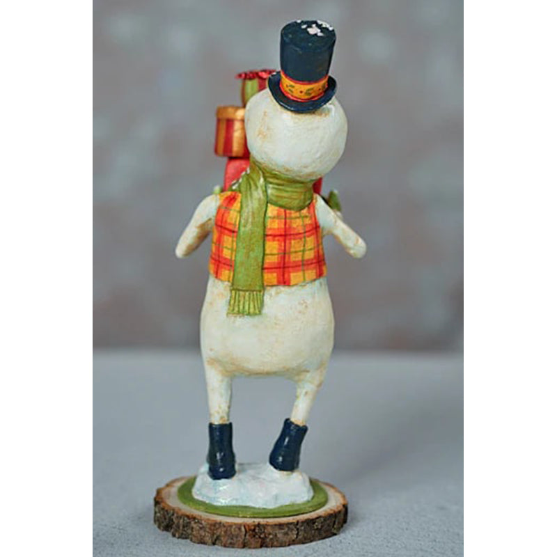 Greetings and Gifts Snowman Figurine by Jorge de Rojas