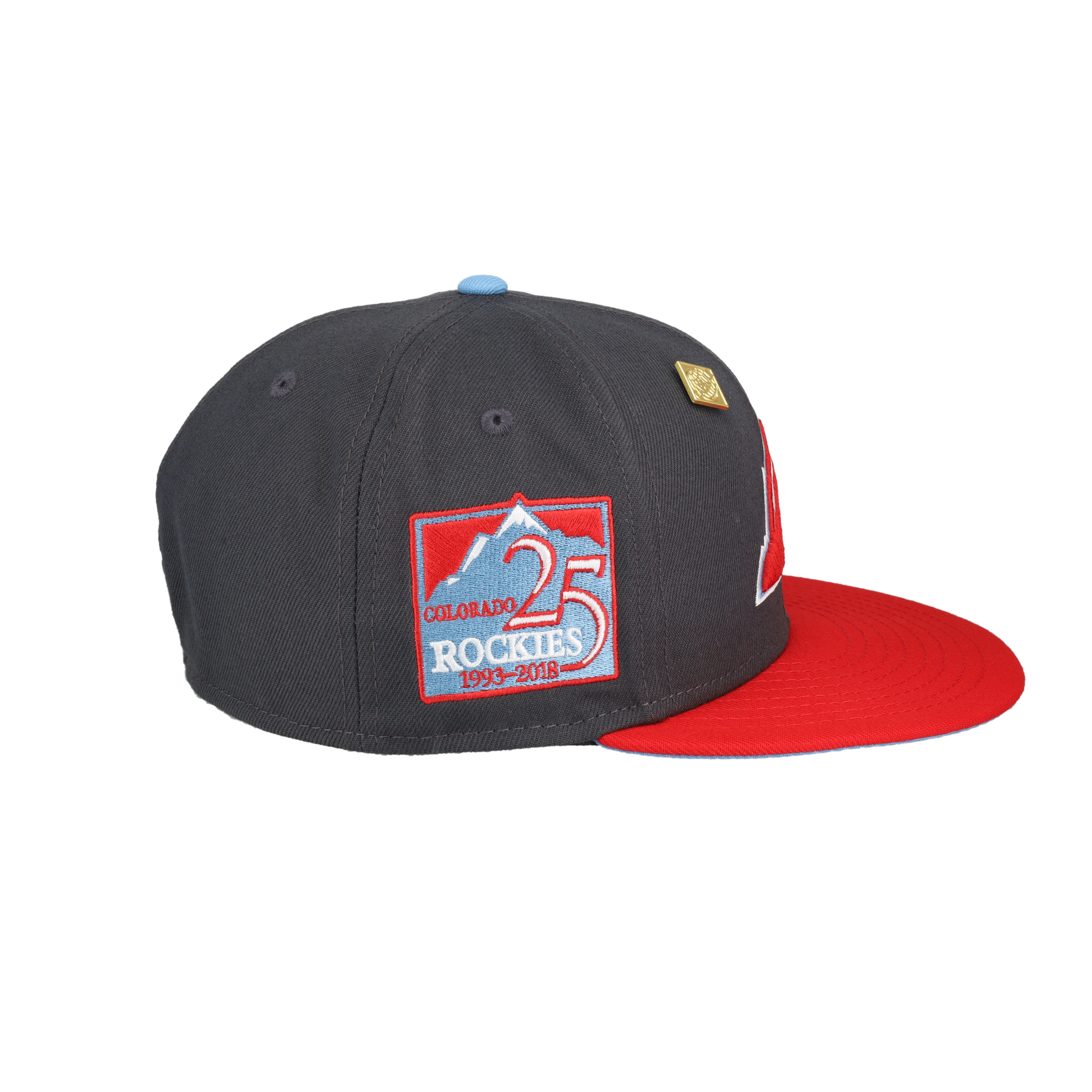 Colorado Rockies 25th Anniversary Patch New Era 59Fifty Fitted Hat