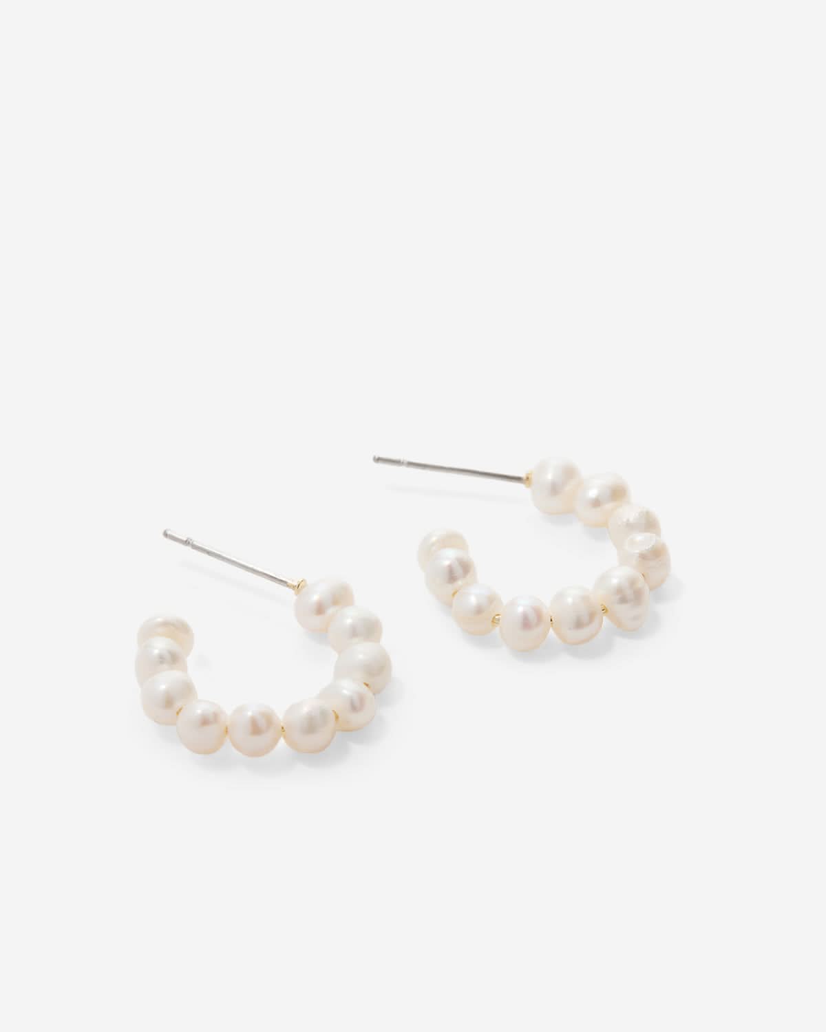 Grit Mini Hoop Earrings by Bryan Anthonys at Shirley Shoppe