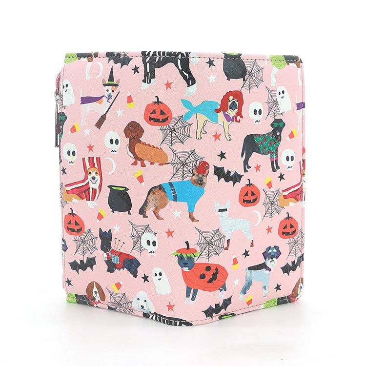 Halloween Doggie Costume Party RFID Wallet in Vinyl by Quirks! at Shirley Shoppe