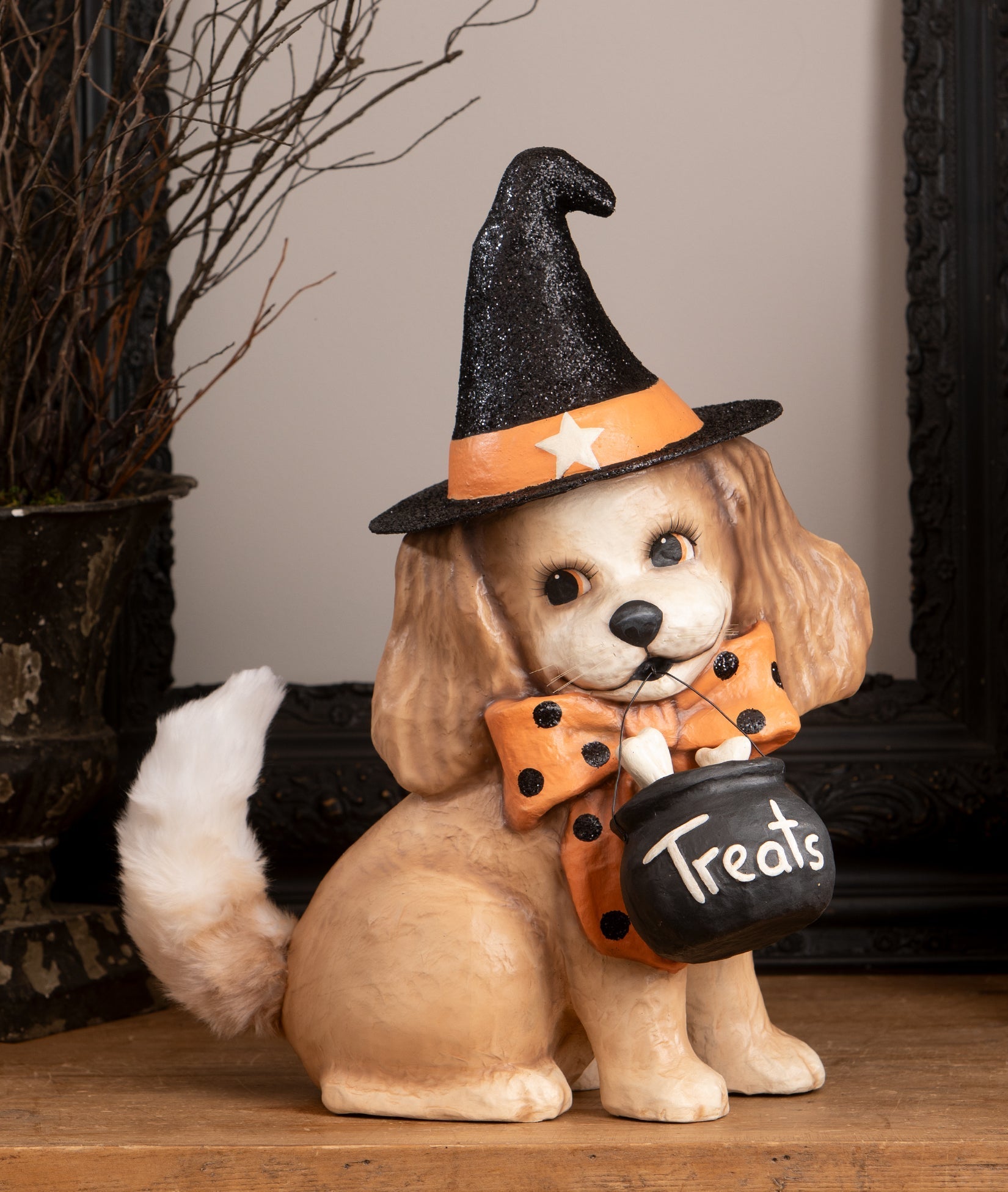 Halloween Frankie's Cauldron | Halloween Decor | Bethany Lowe by Quirks! at Shirley Shoppe