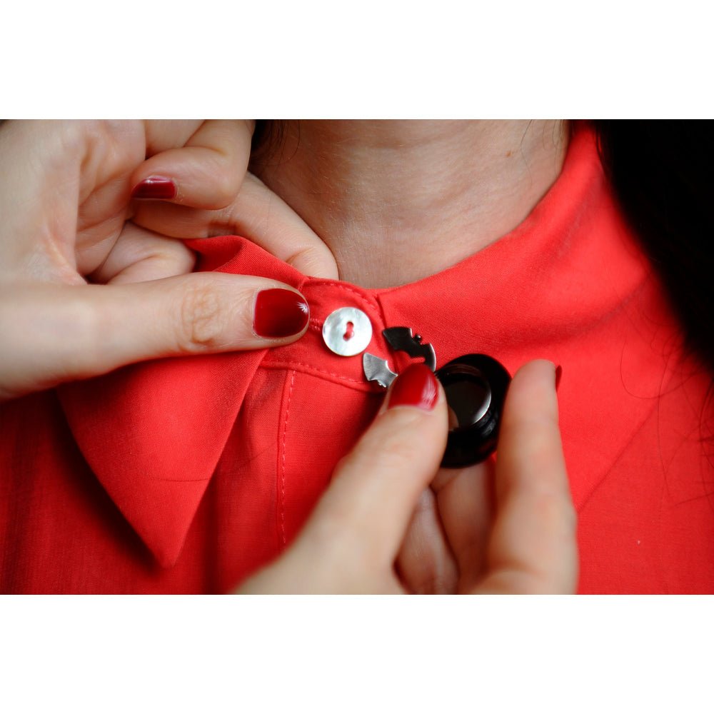 Halloween Pumpkin Button Cover by Laliblue by Quirks! at Shirley Shoppe
