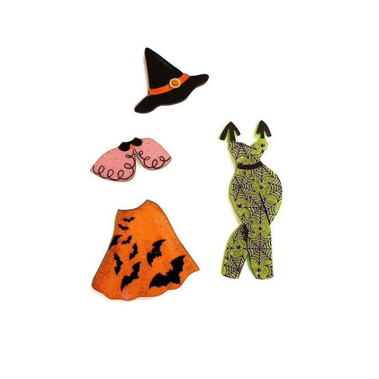 Halloween Spider Outfit Brooches by Laliblue by Quirks! at Shirley Shoppe