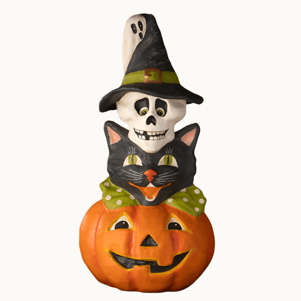 Halloween Totem Pole Stack by Bethany Lowe Designs by Quirks! at Shirley Shoppe