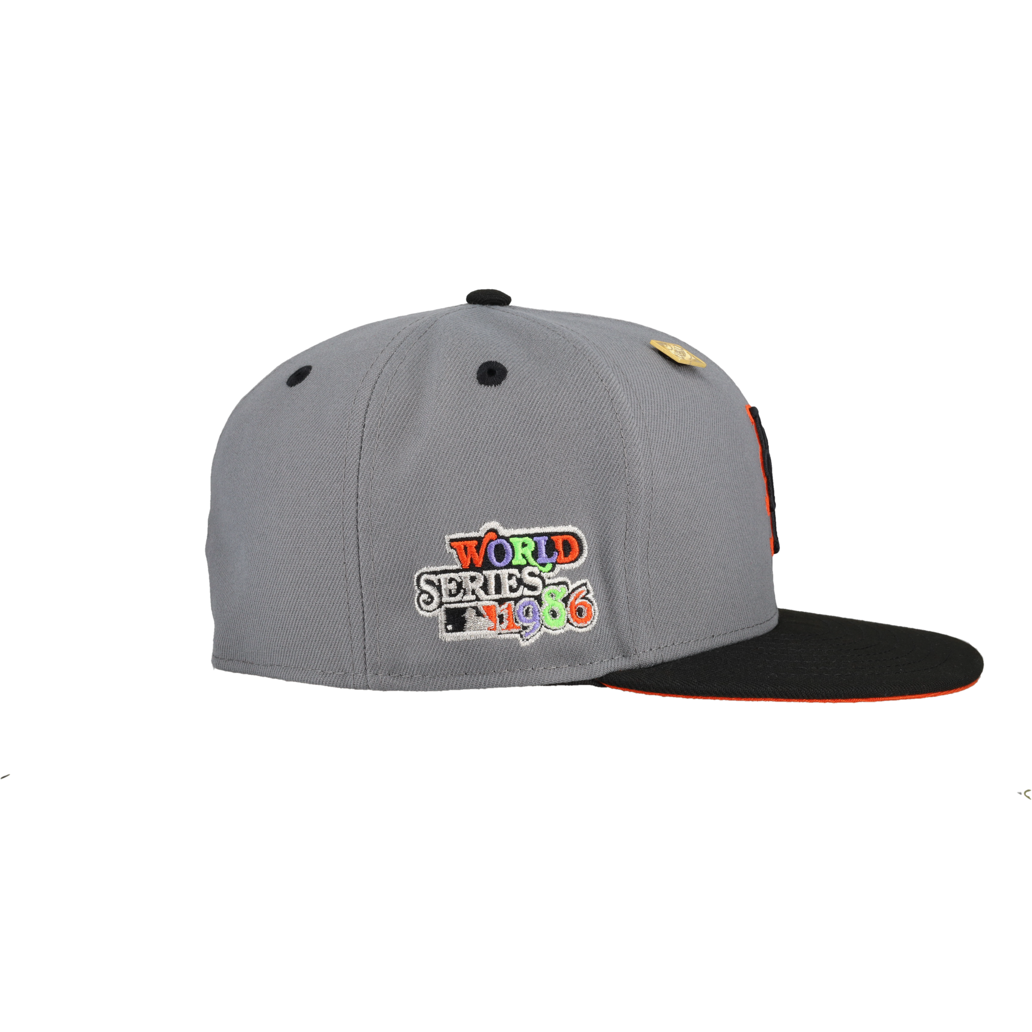 New York Mets 2023 Scaredy Cat Collection 1986 World Series Fitted Hat