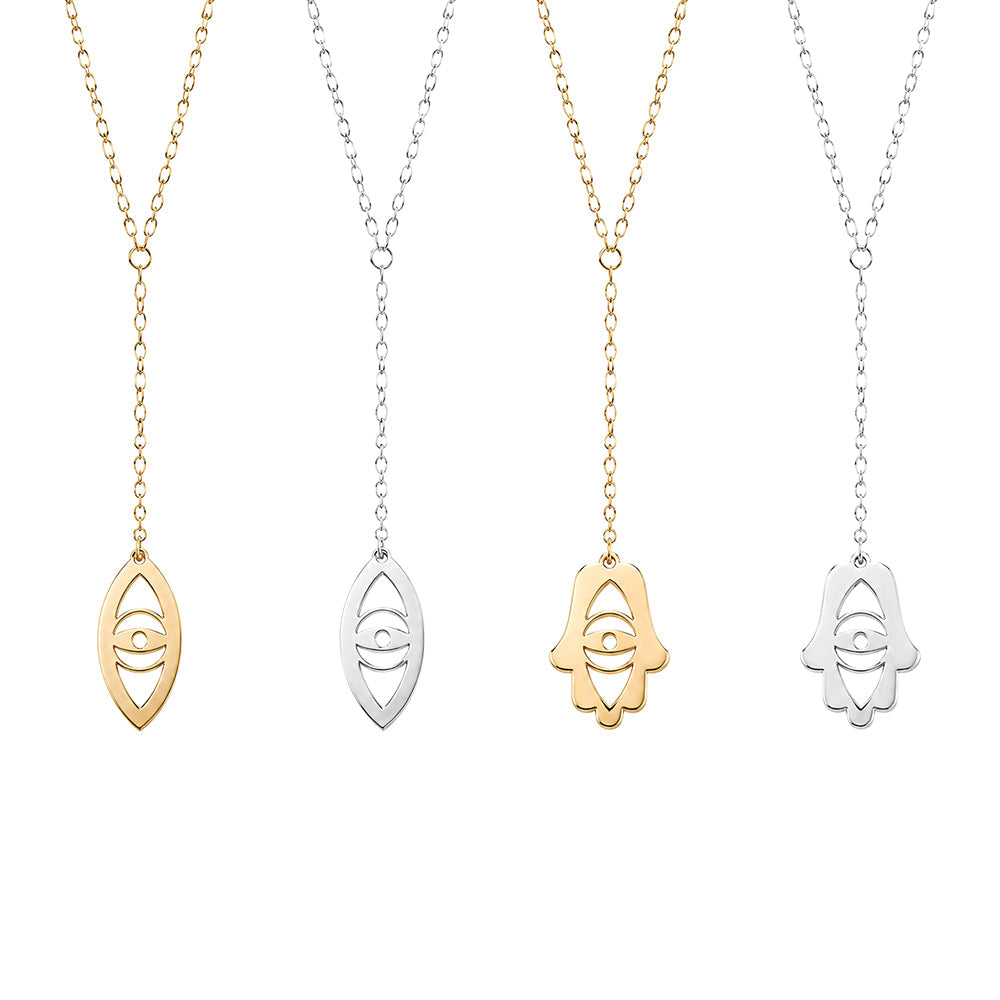 Adi Evil Eye & Hamsa Lariat