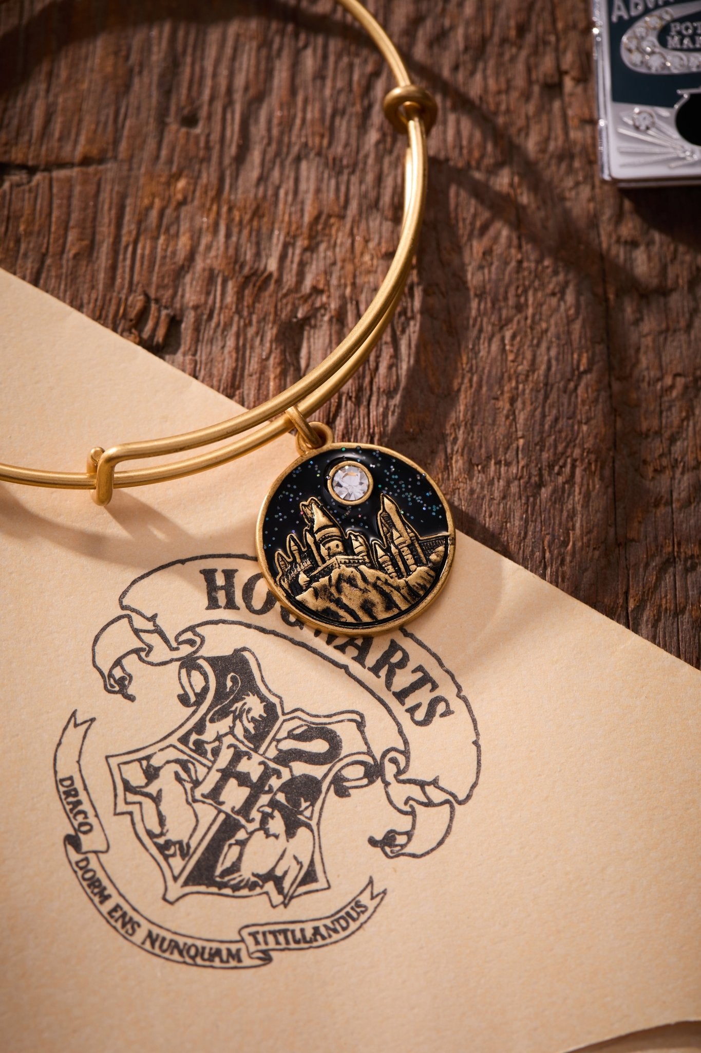Harry Potter™ Hogwarts™ Castle Charm Bangle by ALEX AND ANI at Shirley Shoppe