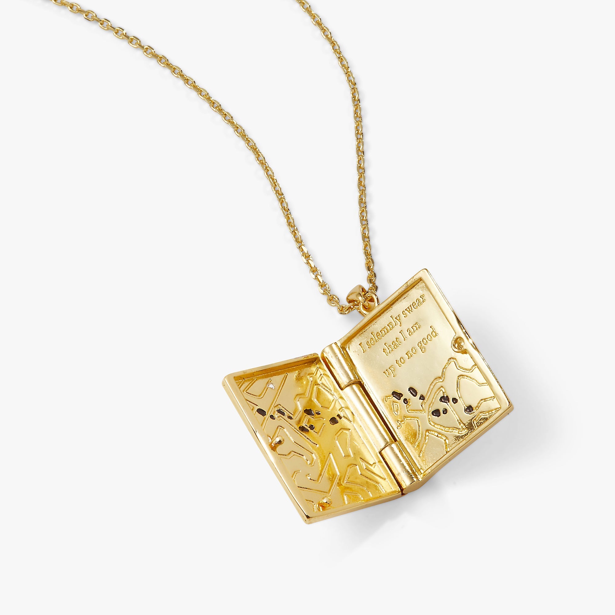 Harry Potter™ Mischief Managed Locket Necklace by ALEX AND ANI at Shirley Shoppe