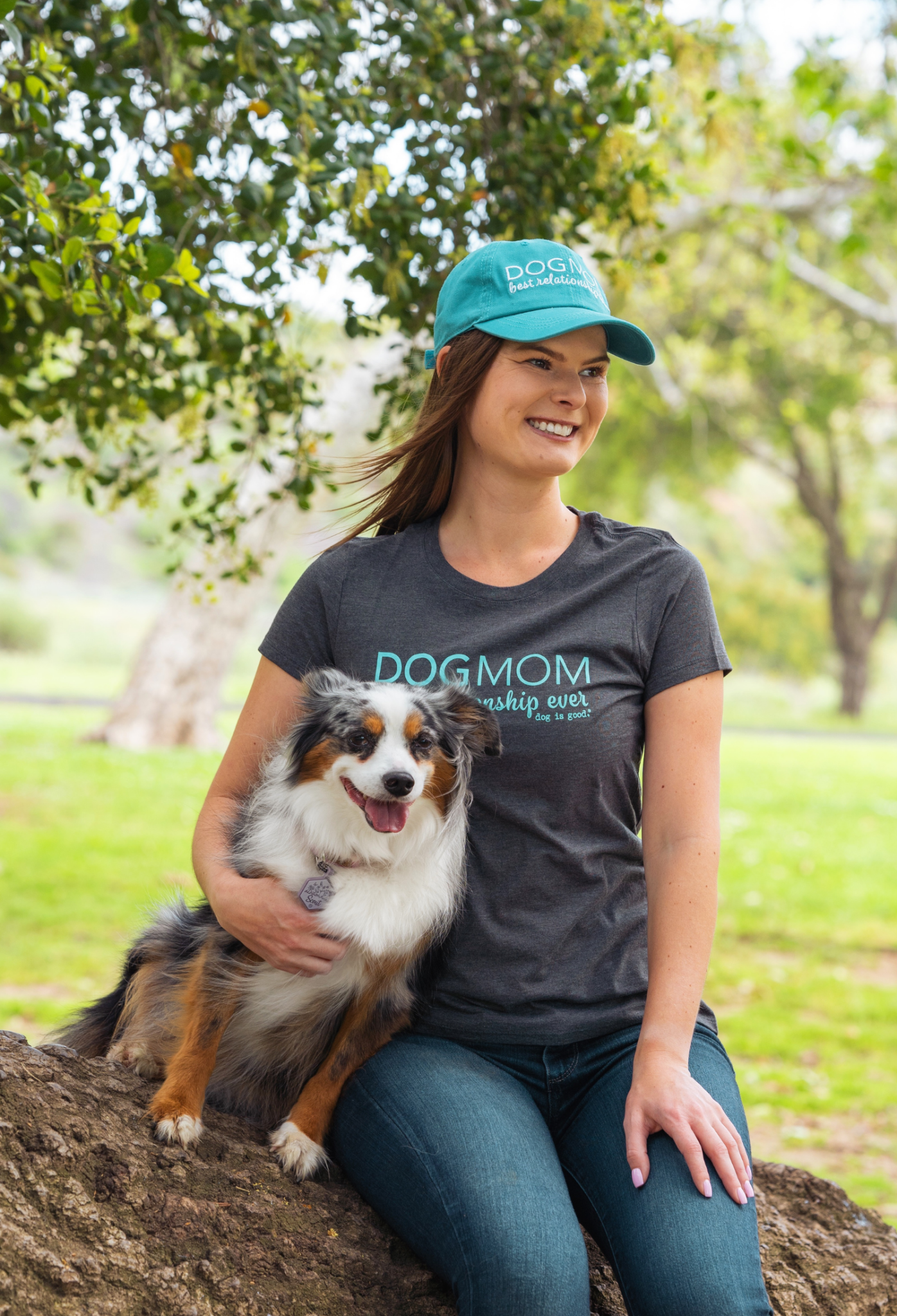 Hat: Dog Mom by Dog is Good at Shirley Shoppe
