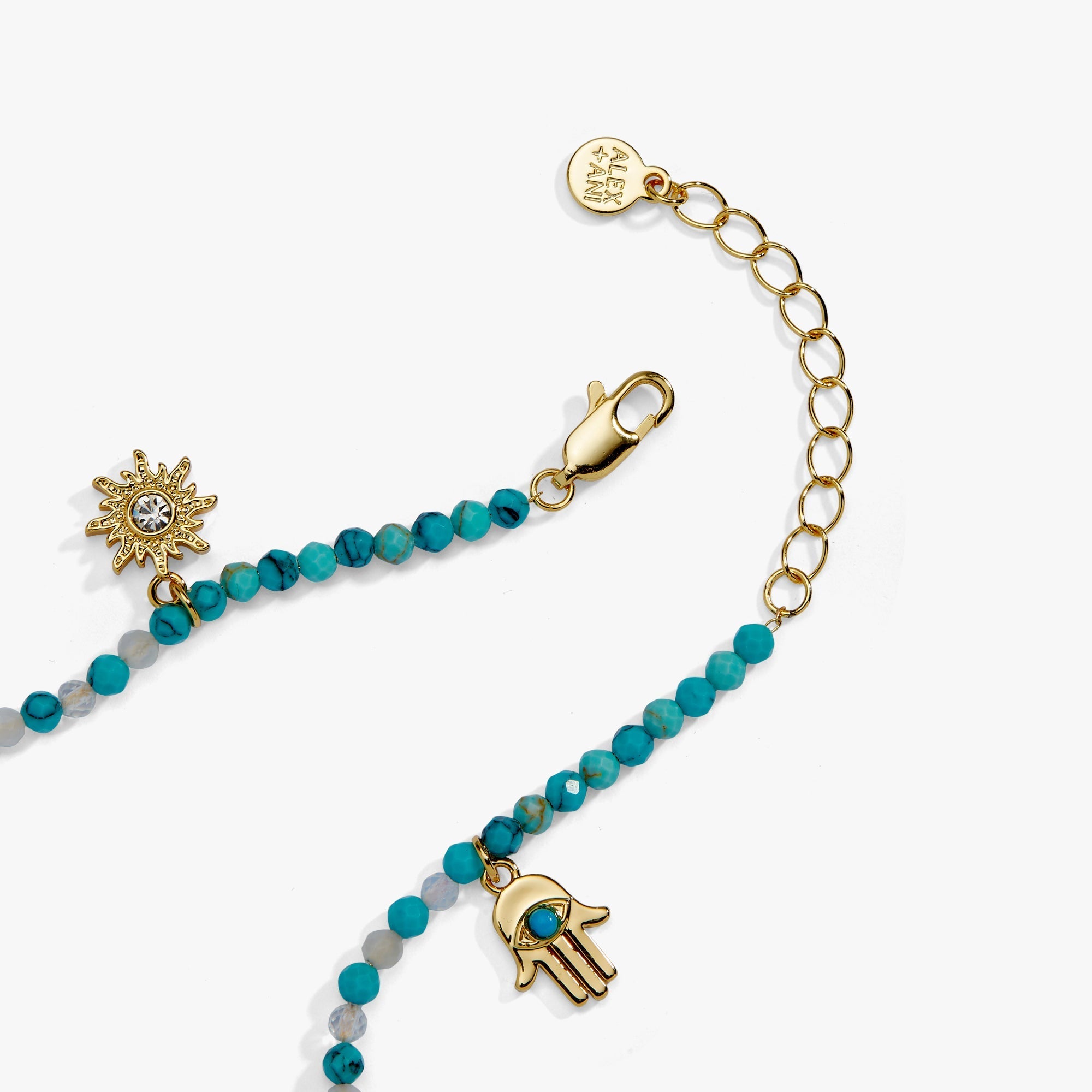 Healing Stone Charm Anklet by ALEX AND ANI at Shirley Shoppe
