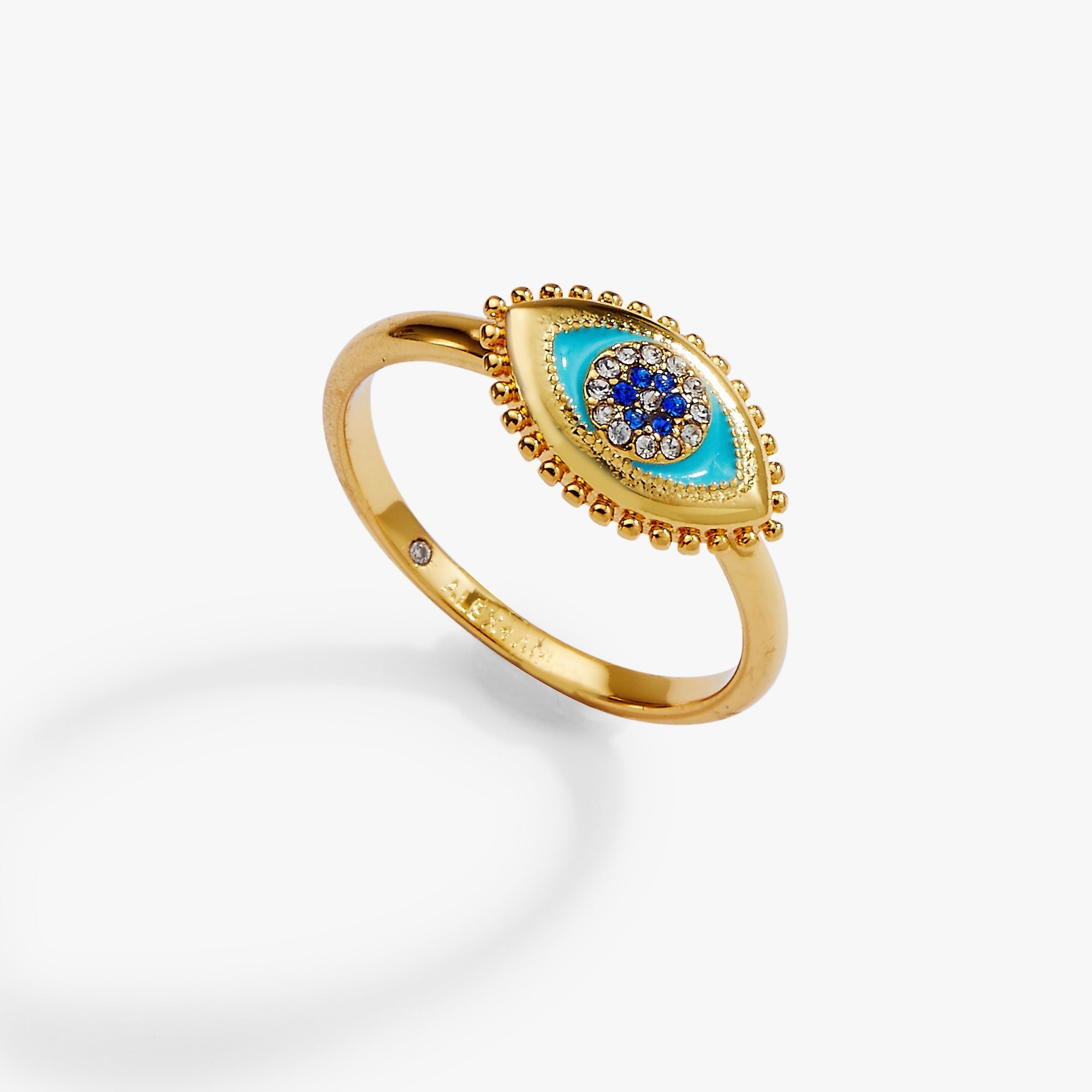 Healing Stone Evil Eye Ring by ALEX AND ANI at Shirley Shoppe