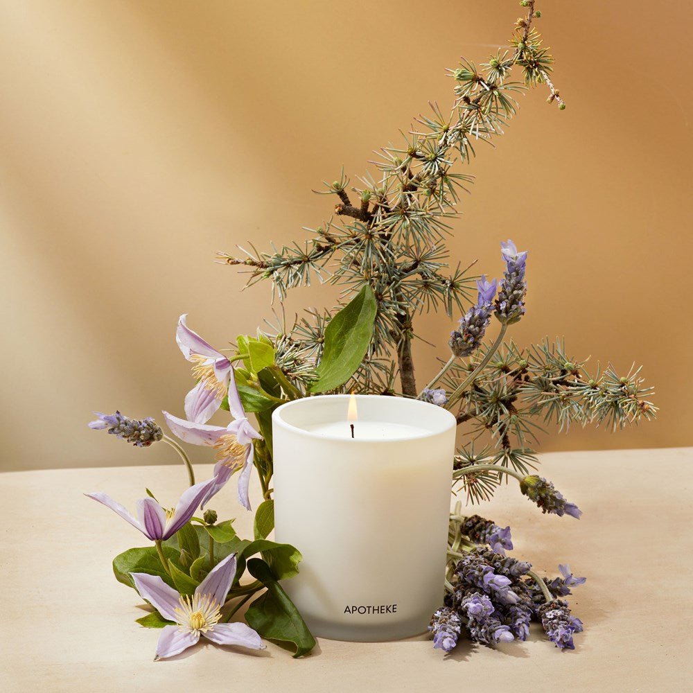 Hinoki Lavender Classic Candle by APOTHEKE at Shirley Shoppe