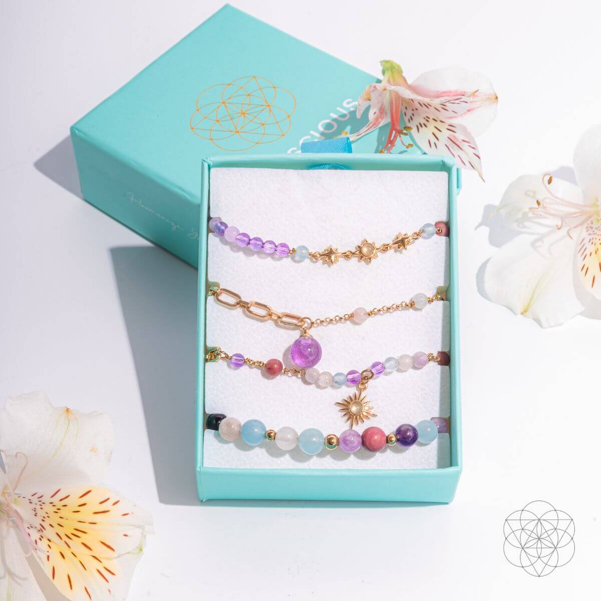 Holistic Healing - The Ultimate Bracelet Stack by Conscious Items at Shirley Shoppe