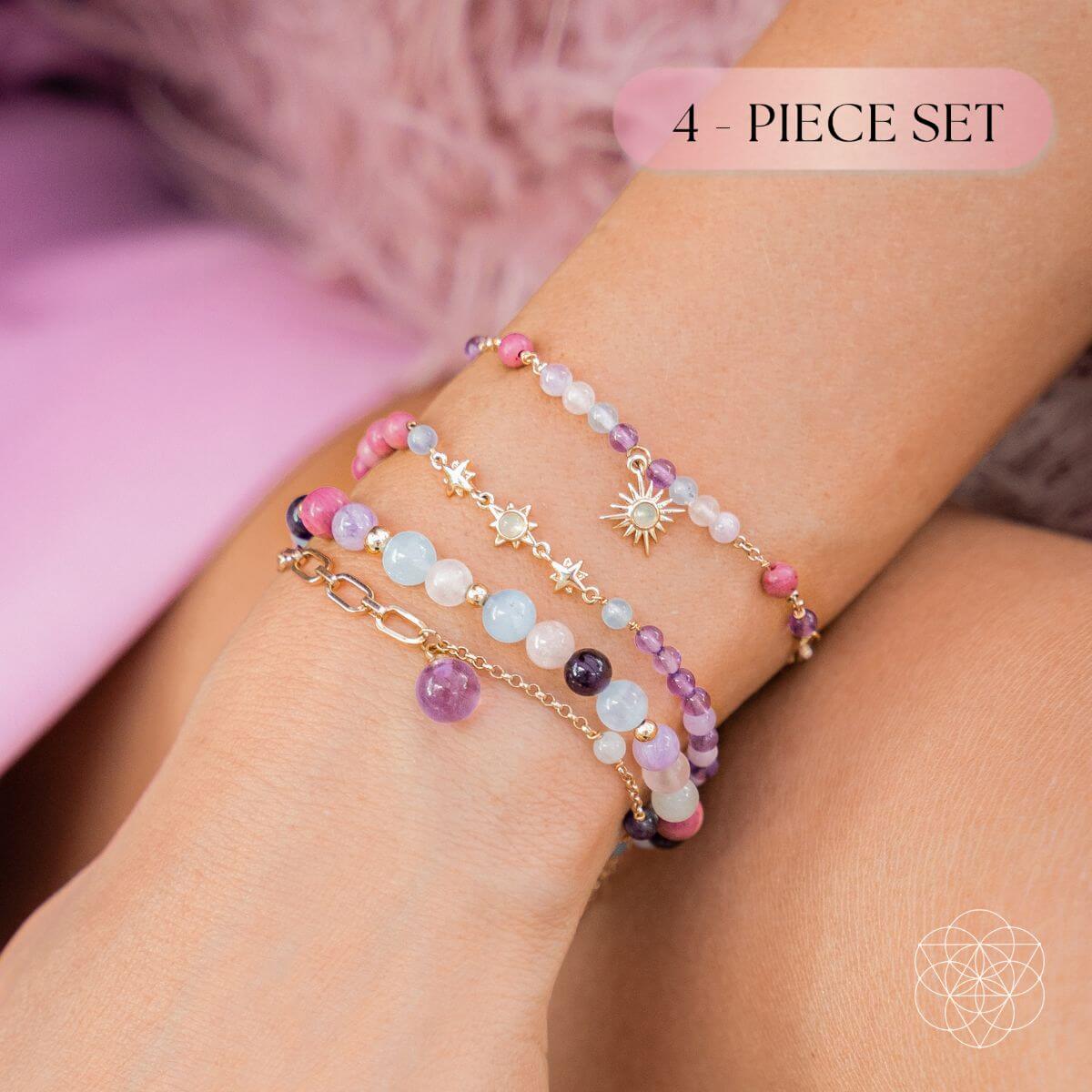 Holistic Healing - The Ultimate Bracelet Stack by Conscious Items at Shirley Shoppe