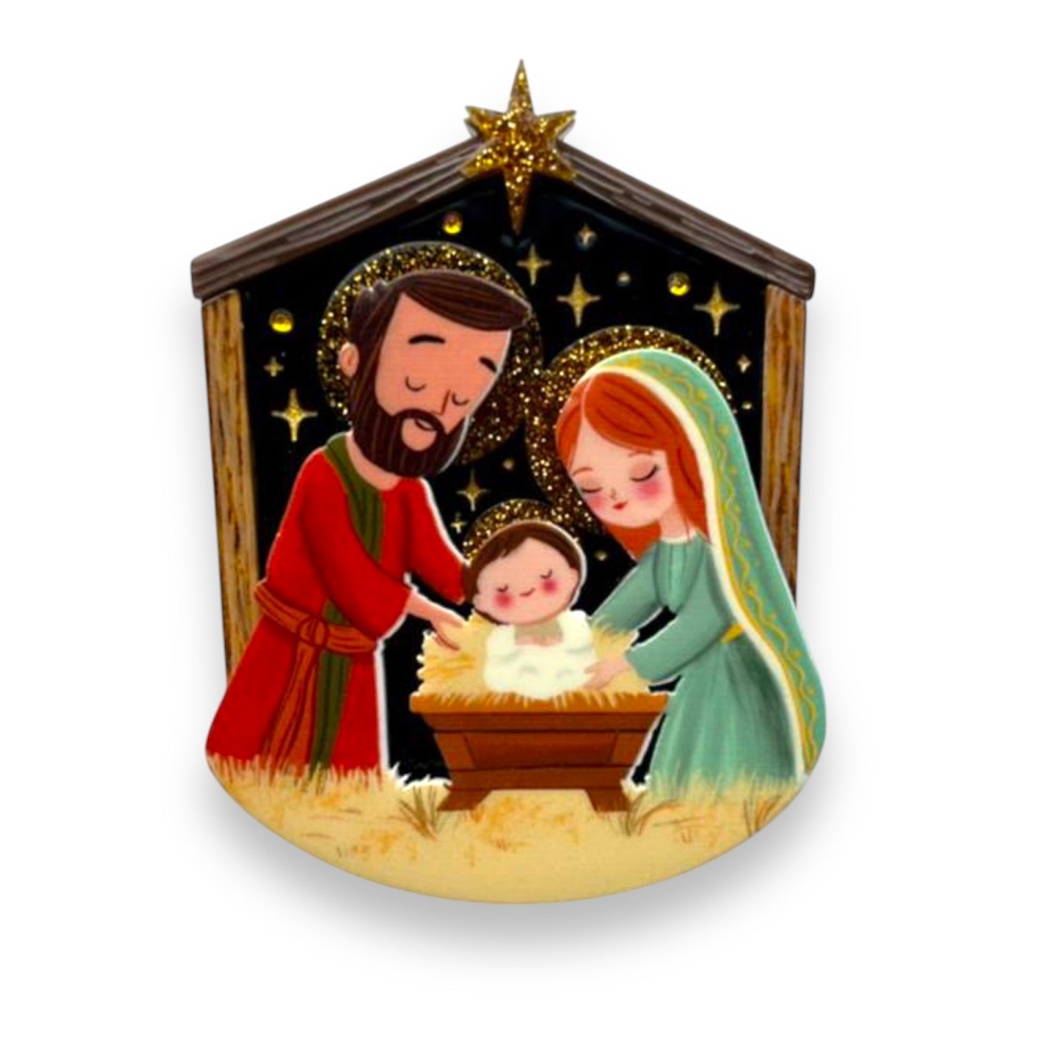 Holy Night Brooch by Laliblue x Lipstick & Chrome by Quirks! at Shirley Shoppe