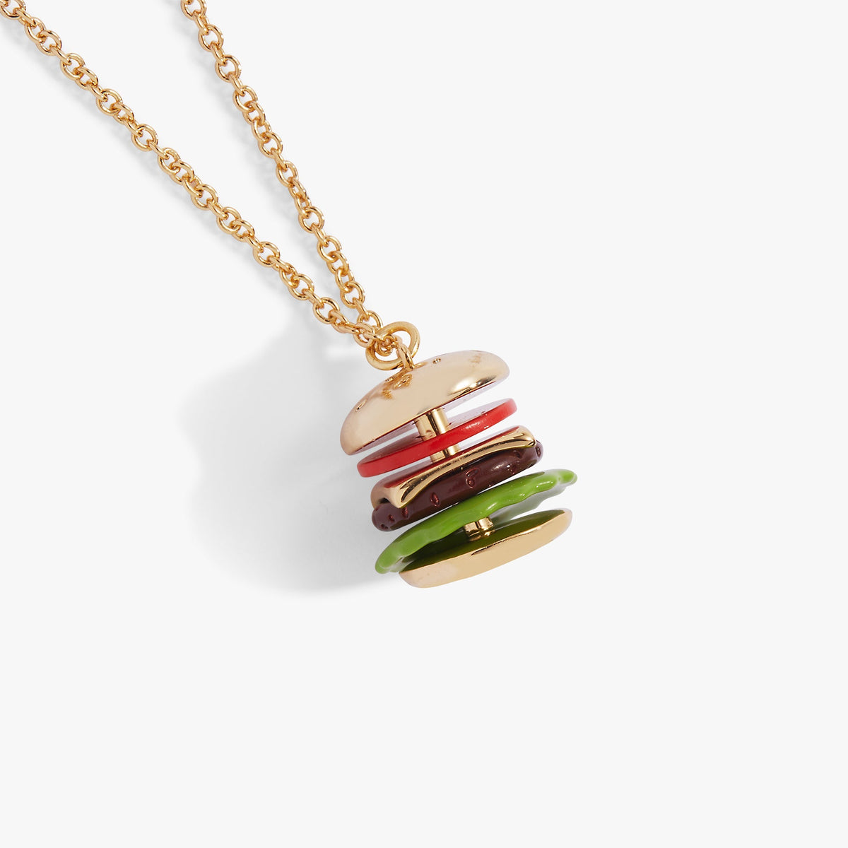 Hot Grill Summer 'Bun In A Million' Hamburger Pendant by ALEX AND ANI at Shirley Shoppe