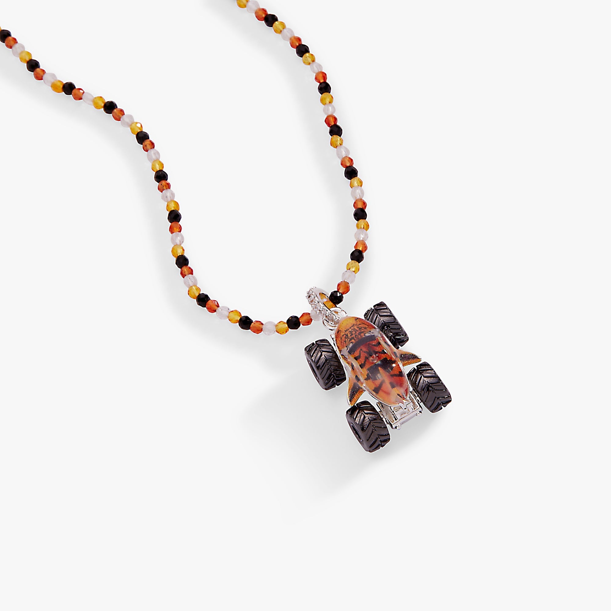 Hot Wheels™ Monster Truck Tiger Shark Pendant Necklace by ALEX AND ANI at Shirley Shoppe