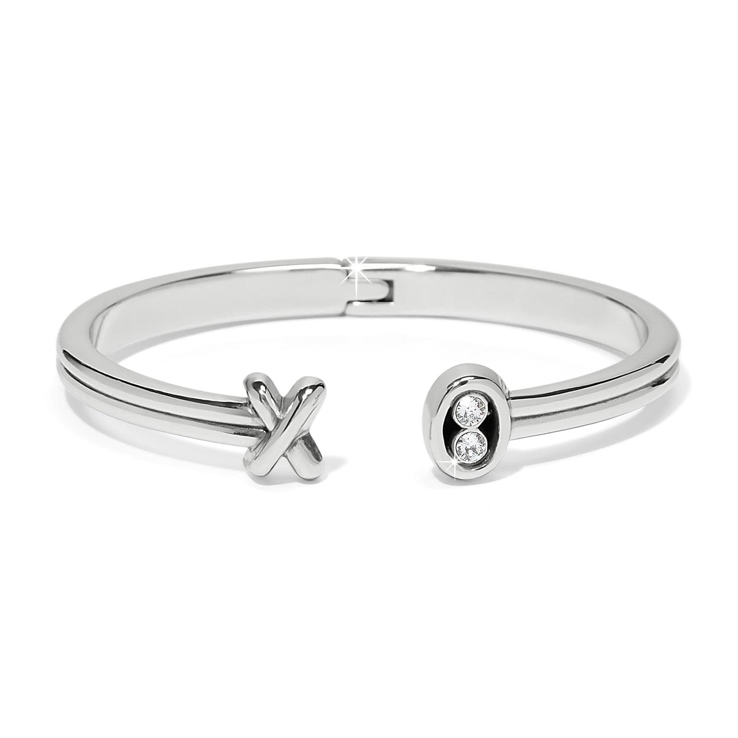 Hugs & Kisses Open Hinged Bangle