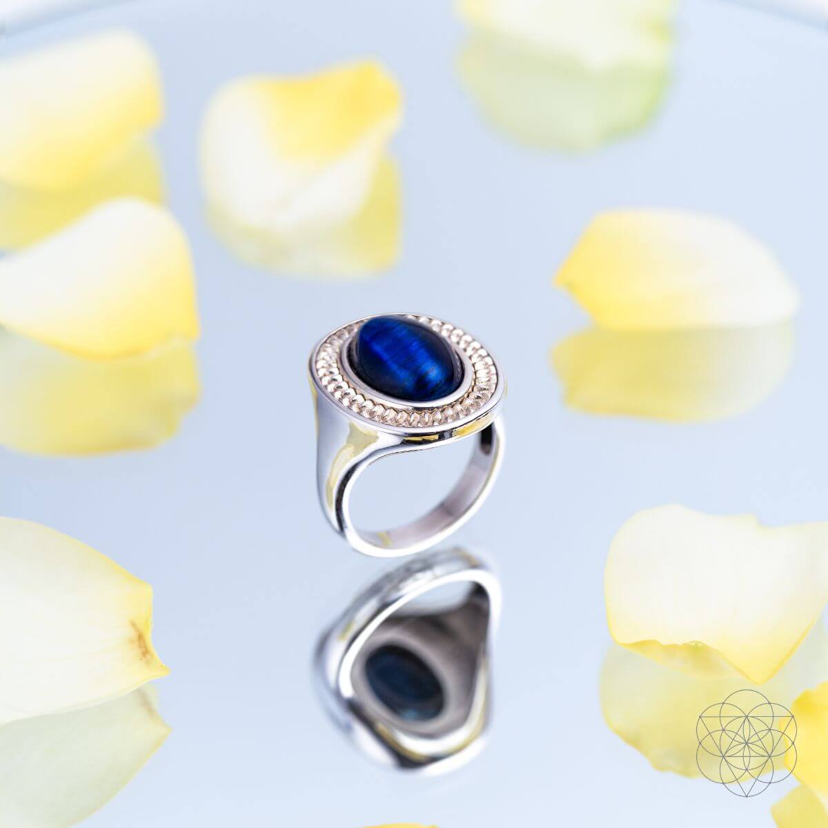 I Am Fearless: Dragon’s Eye Silver Ring of Protection by Conscious Items at Shirley Shoppe