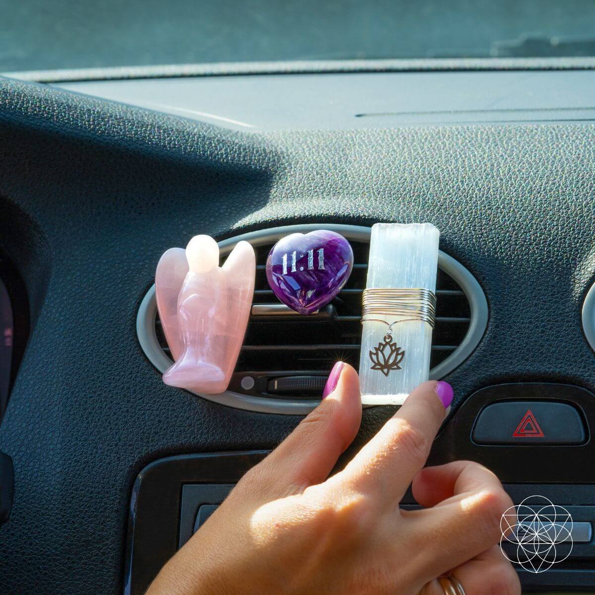 I Am Very Lucky - 11:11 Blessed Car Crystal Kit by Conscious Items at Shirley Shoppe