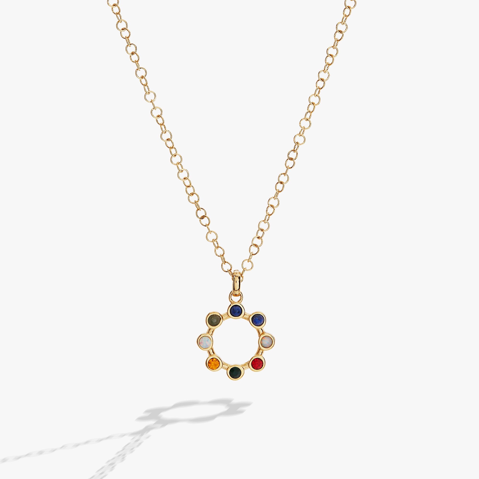 'I Love You' Hidden Message Acrostic Necklace by ALEX AND ANI at Shirley Shoppe