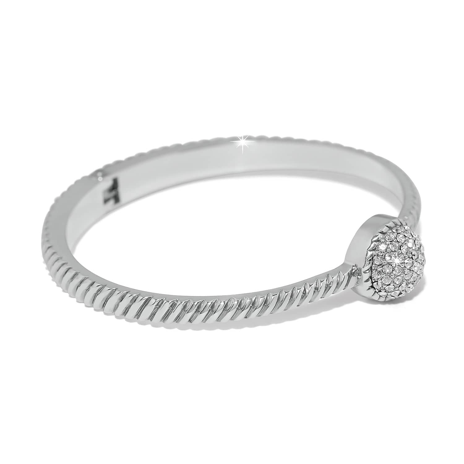 Illumina Celeste Dome Hinged Bangle