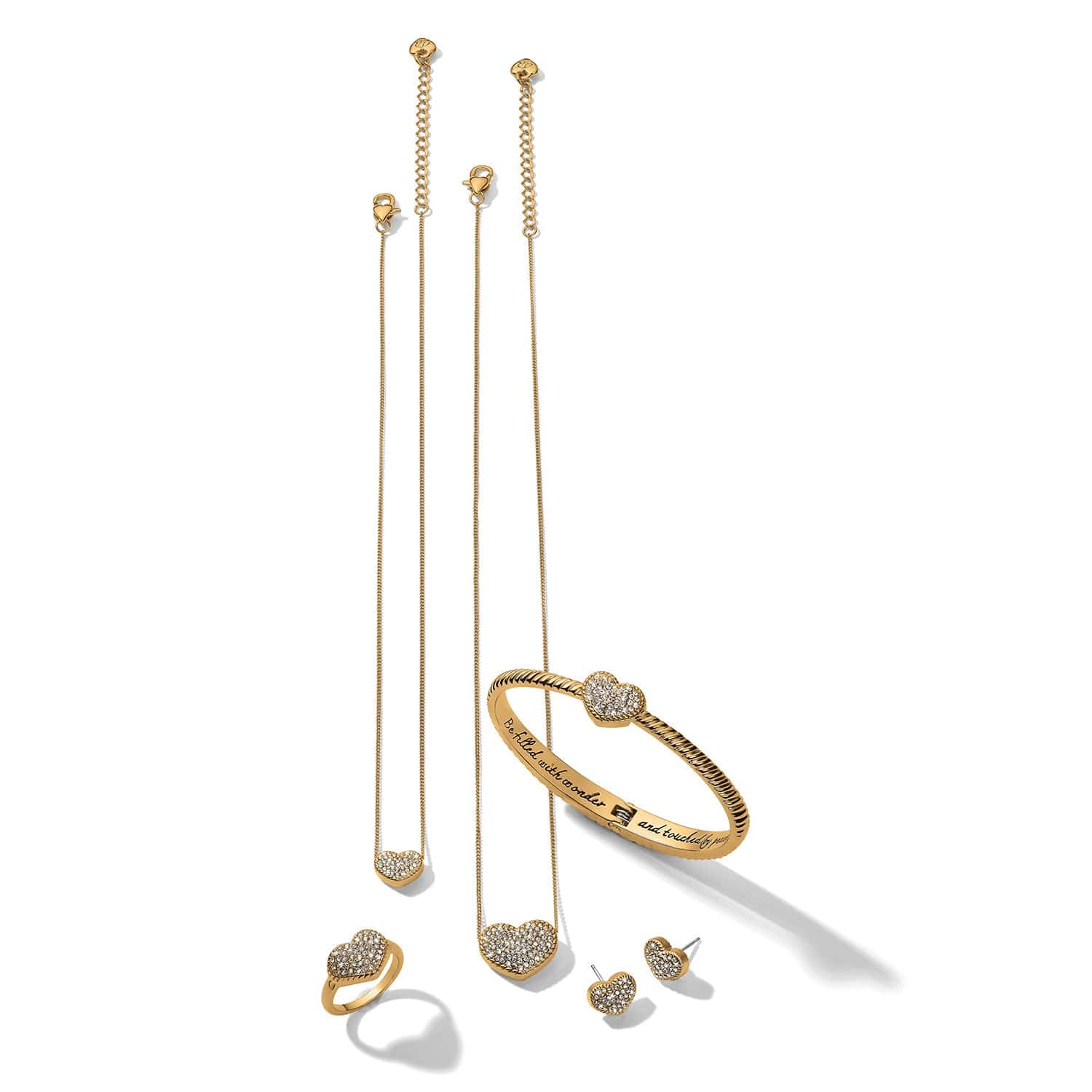 Illumina Celeste Heart Post Earrings