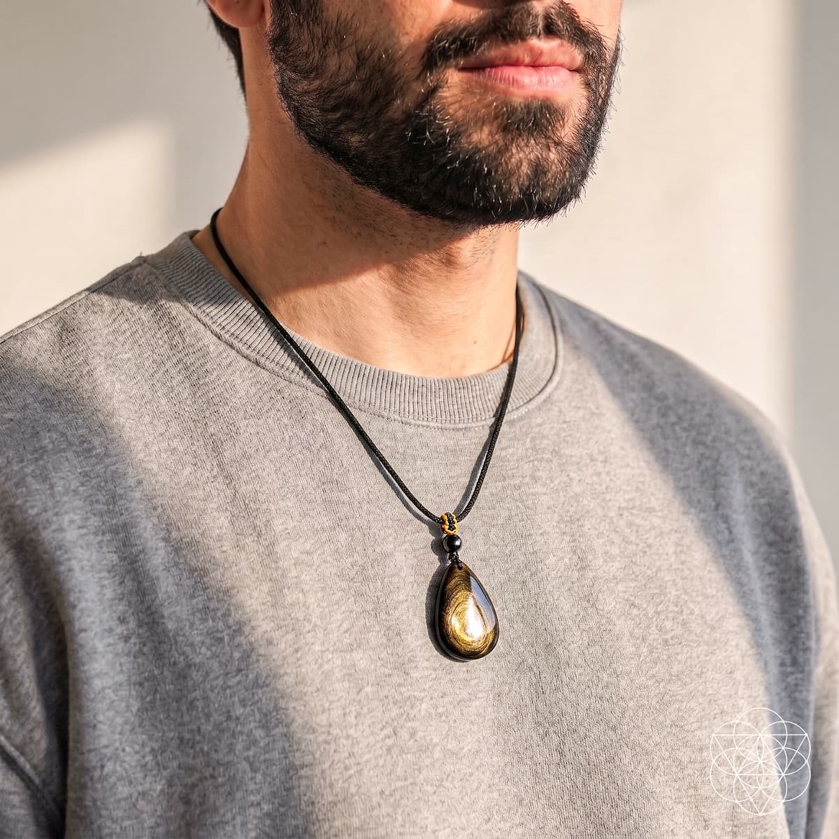 The Hypersthene Millionaire Manifestation Pendant