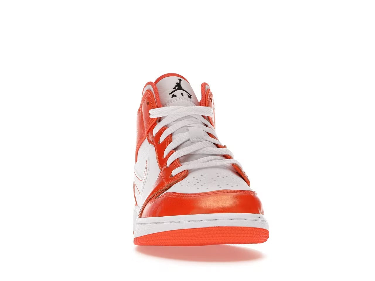 Air Jordan 1 Mid "Metallic Orange" GS