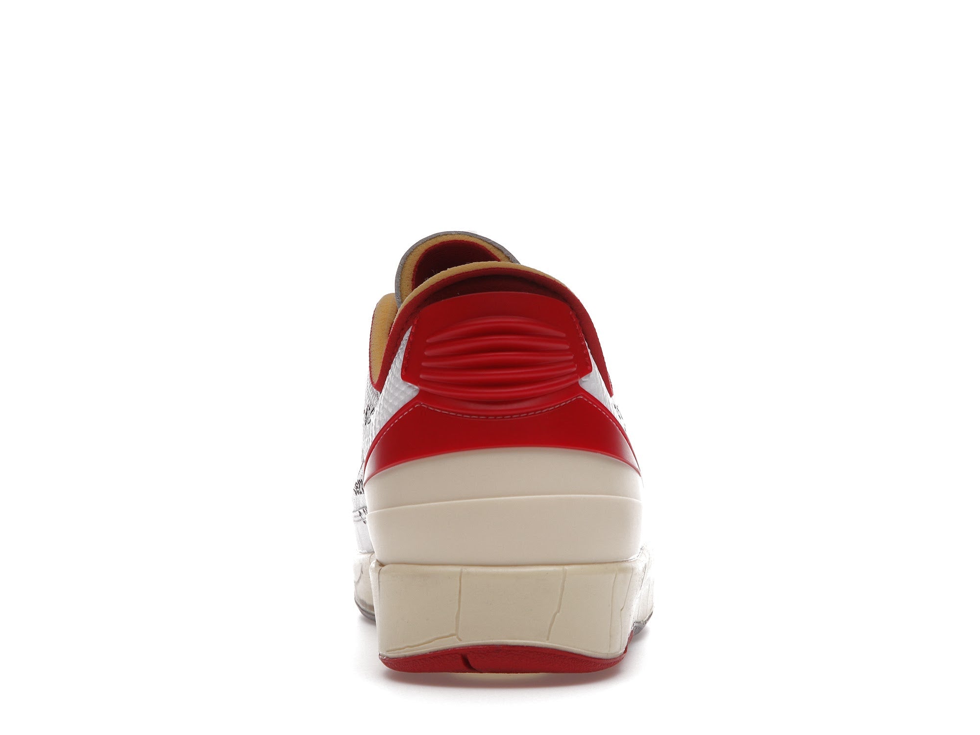 Air Jordan Retro 2 "OFF-WHITE X AIR JORDAN" SP 'WHITE VARSITY RED'