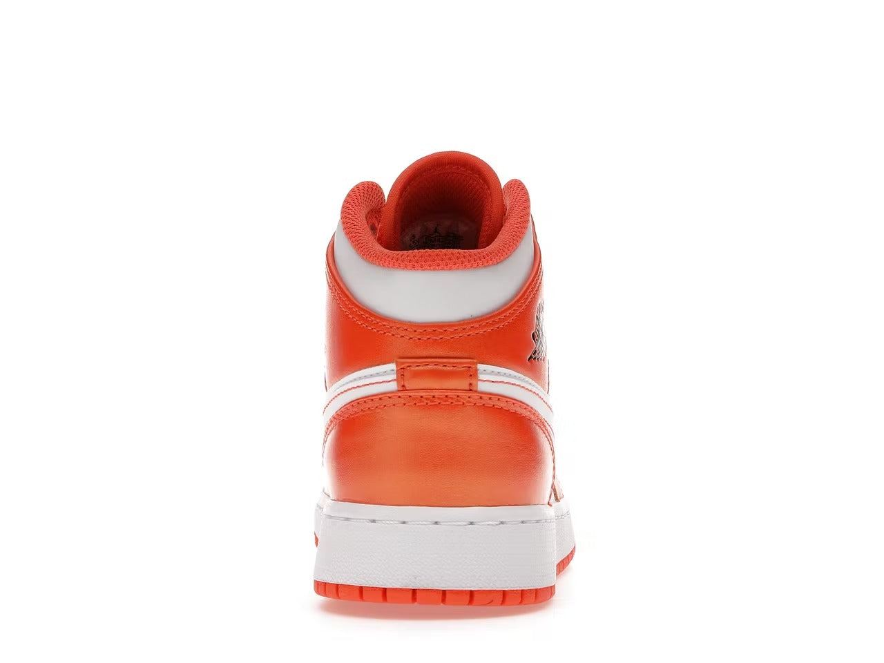 Air Jordan 1 Mid "Metallic Orange" GS