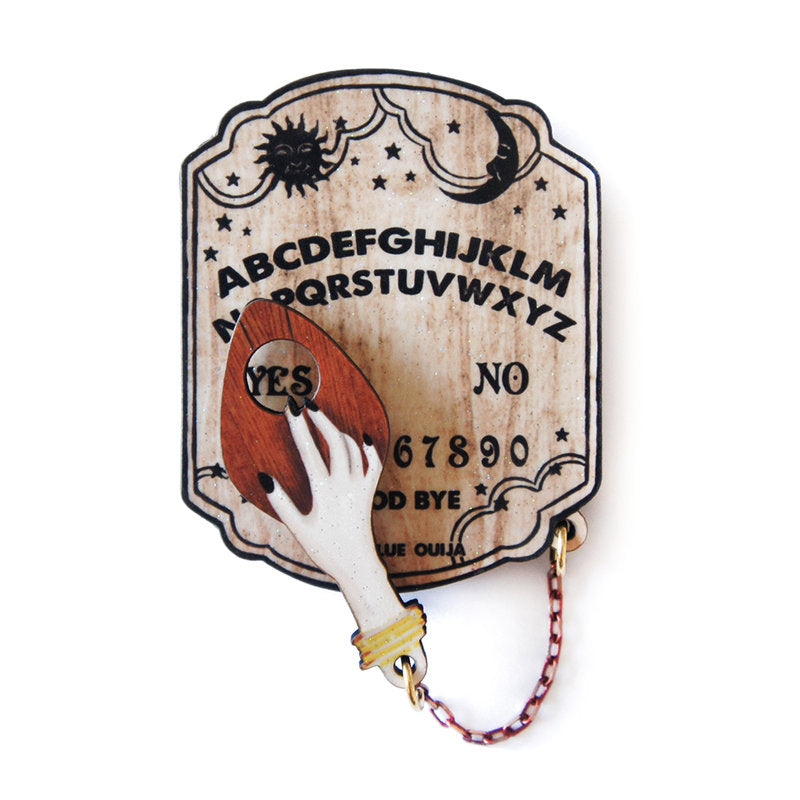 Ouija Board Brooch by Laliblue