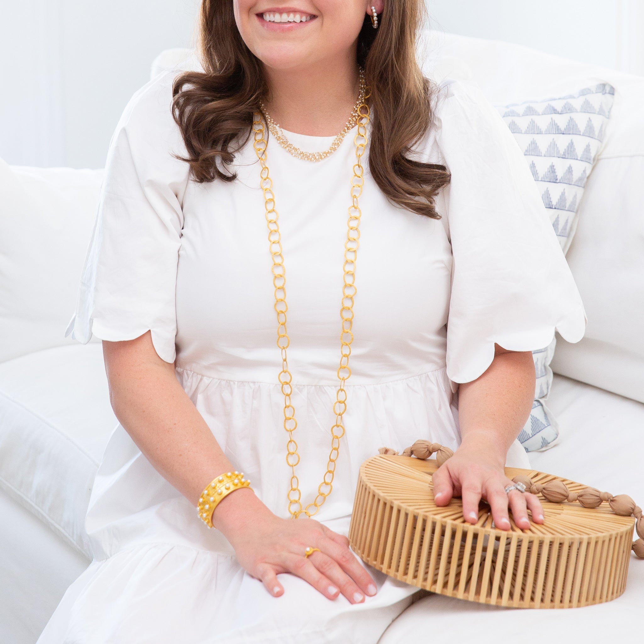 Infinity Chain Necklace by Christina Greene at Shirley Shoppe