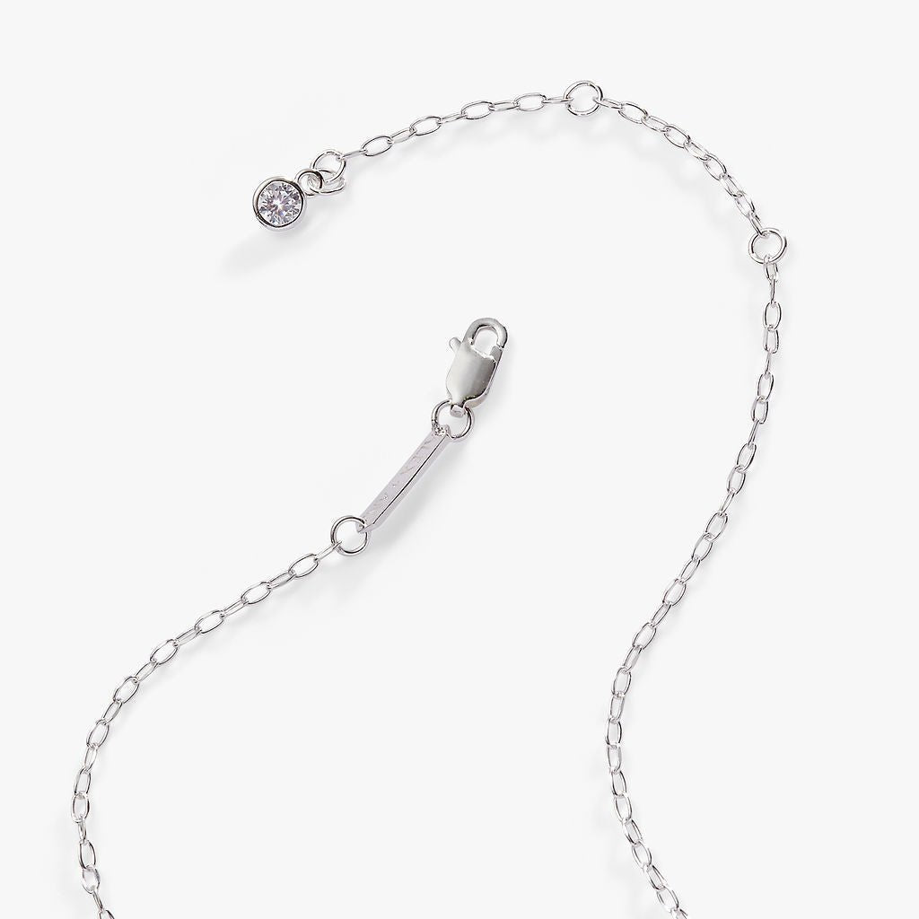 Initial C Precious Elongated Necklace by ALEX AND ANI at Shirley Shoppe