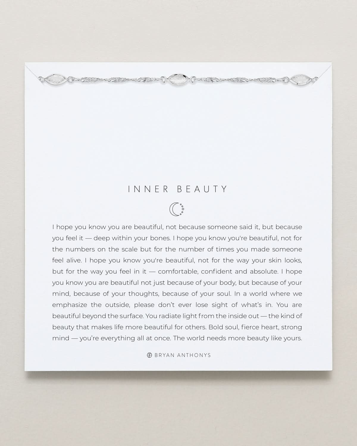 Inner Beauty Stations Necklace by Bryan Anthonys at Shirley Shoppe