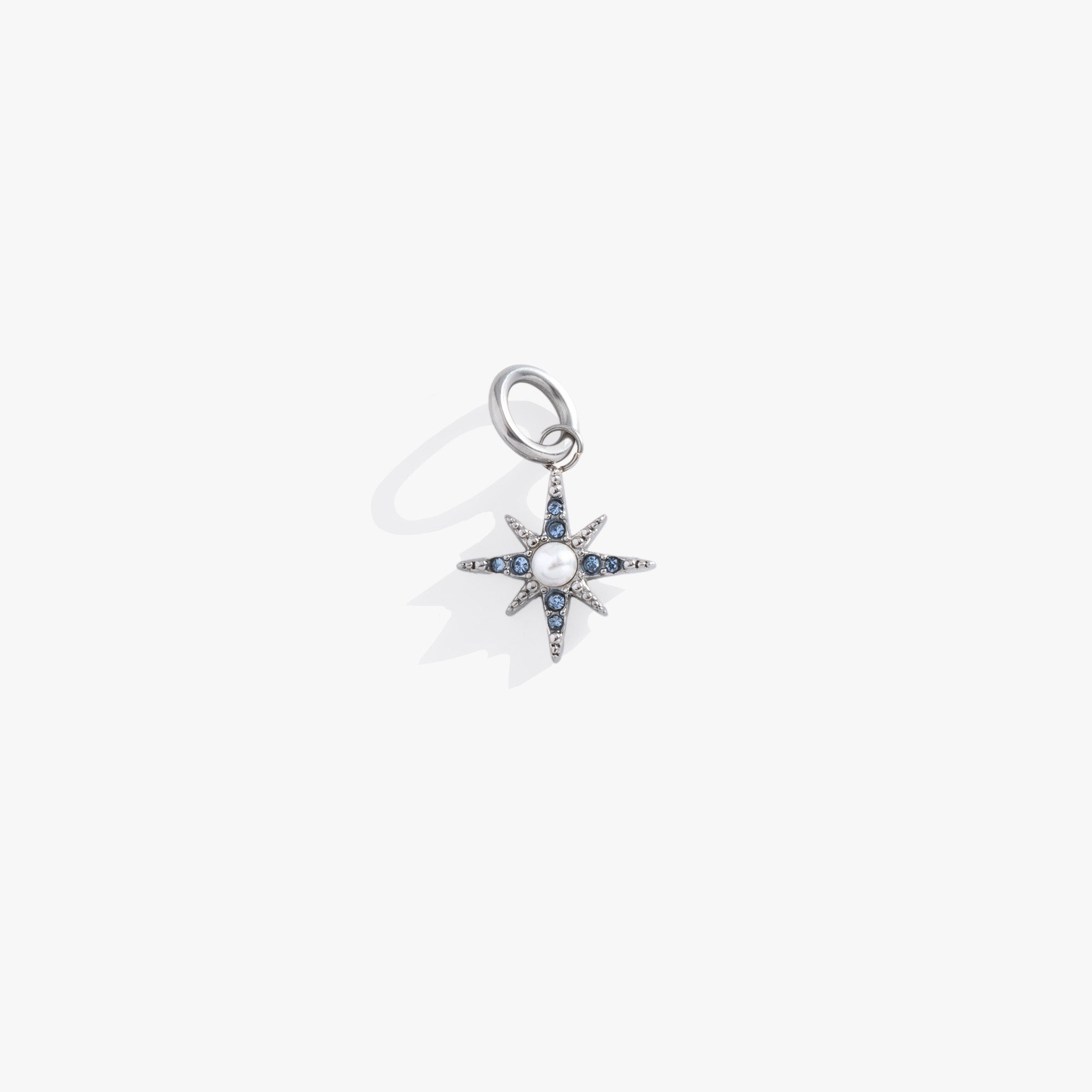 Crystal & Pearl North Star Interchangeable Charm