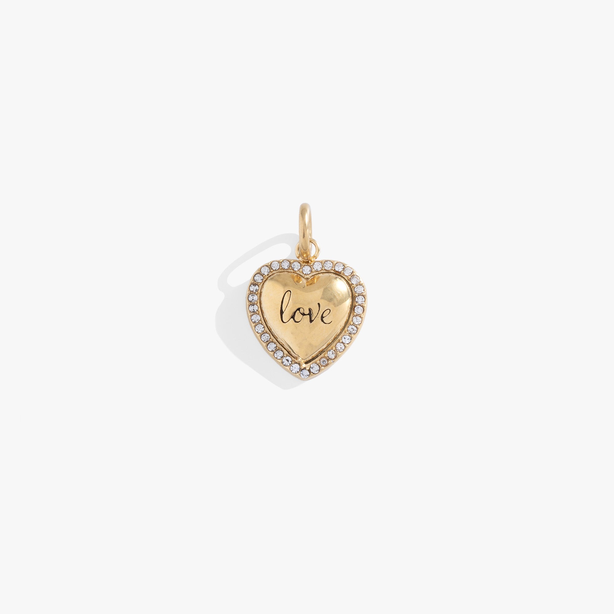 Love Pave Heart Interchangeable Charm