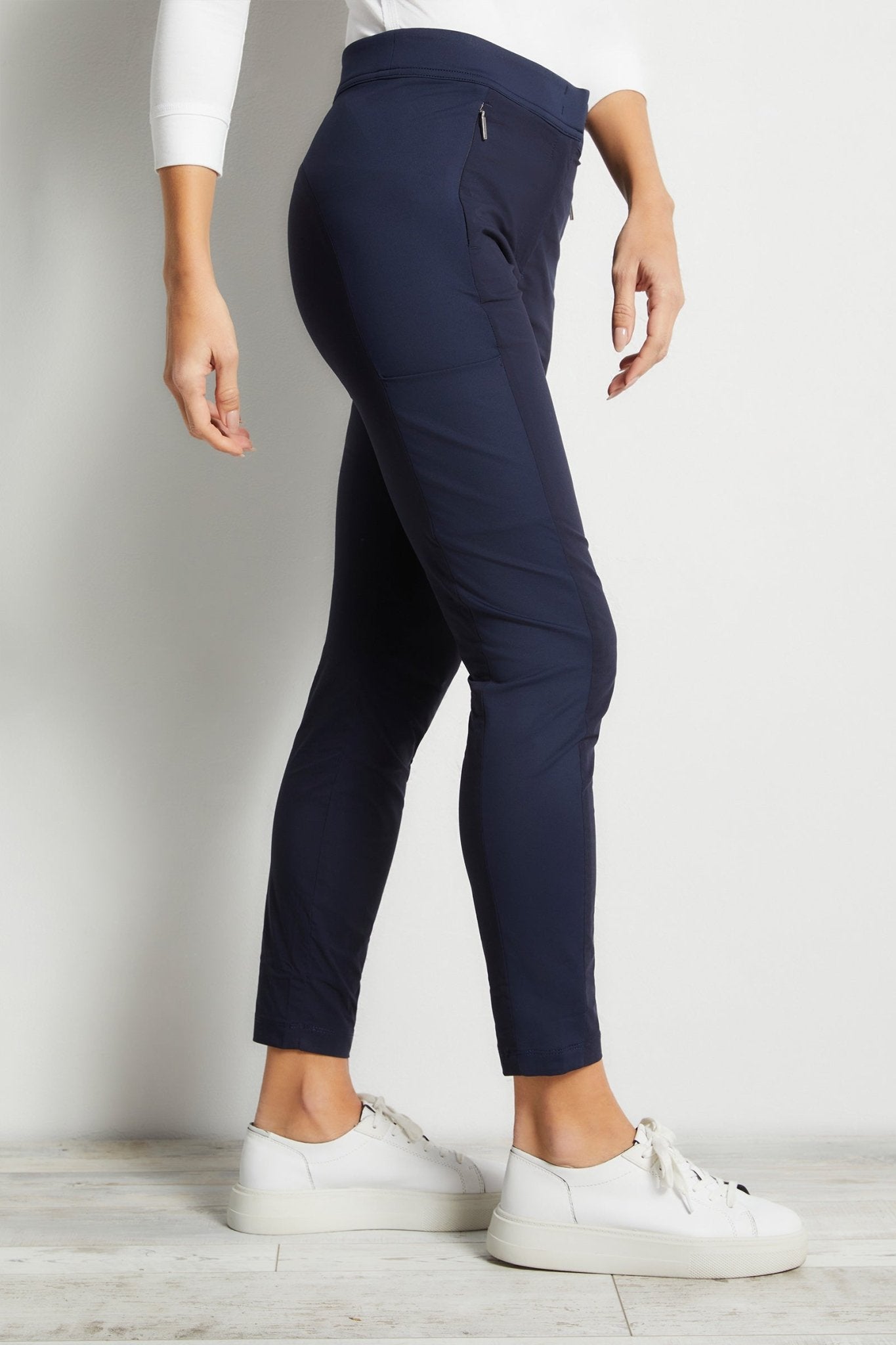 Ipant Hybrid Zip Front Slim Fit Pant by Anatomie at Shirley Shoppe