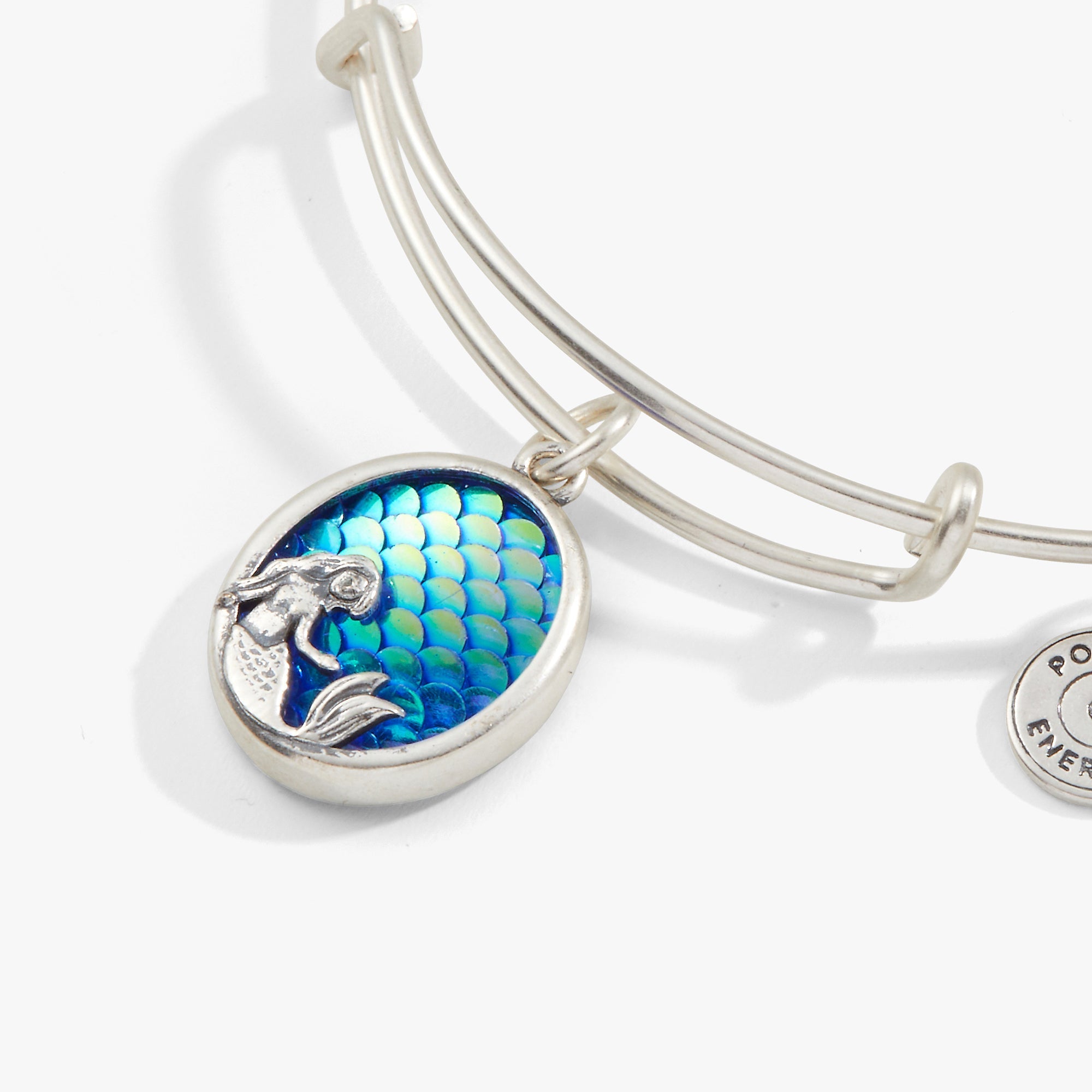 Iridescent Mermaid Charm Bangle by ALEX AND ANI at Shirley Shoppe