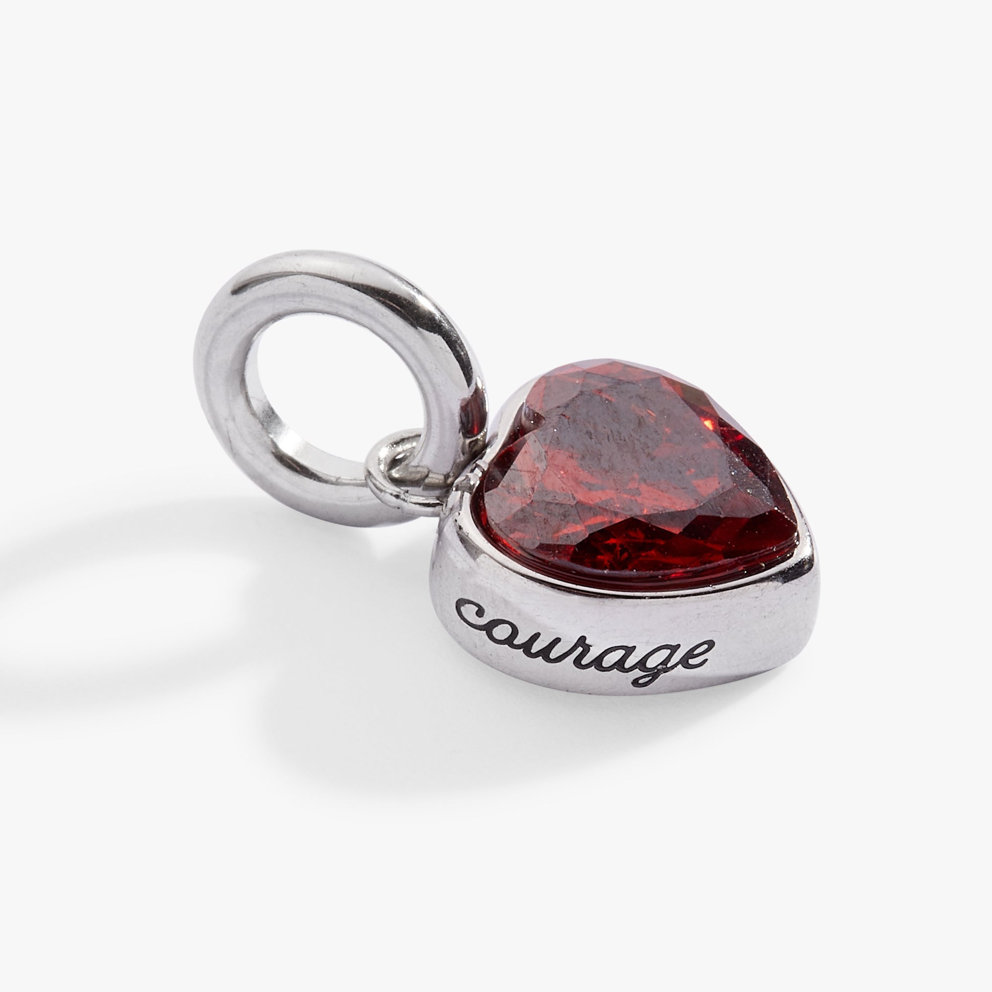 January 'Courage' Heart Birthstone Charm by ALEX AND ANI at Shirley Shoppe