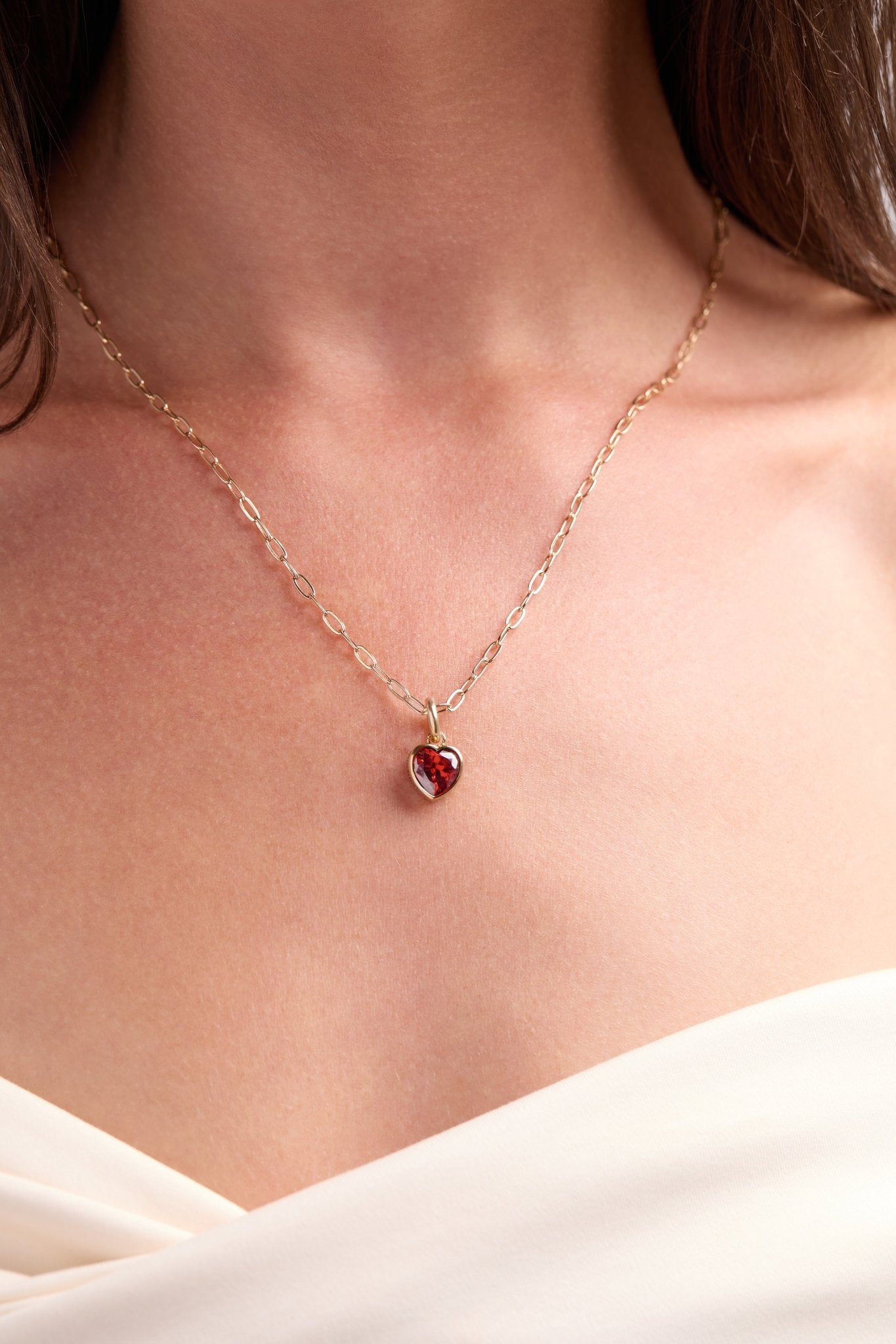 January 'Courage' Heart Birthstone Charm by ALEX AND ANI at Shirley Shoppe