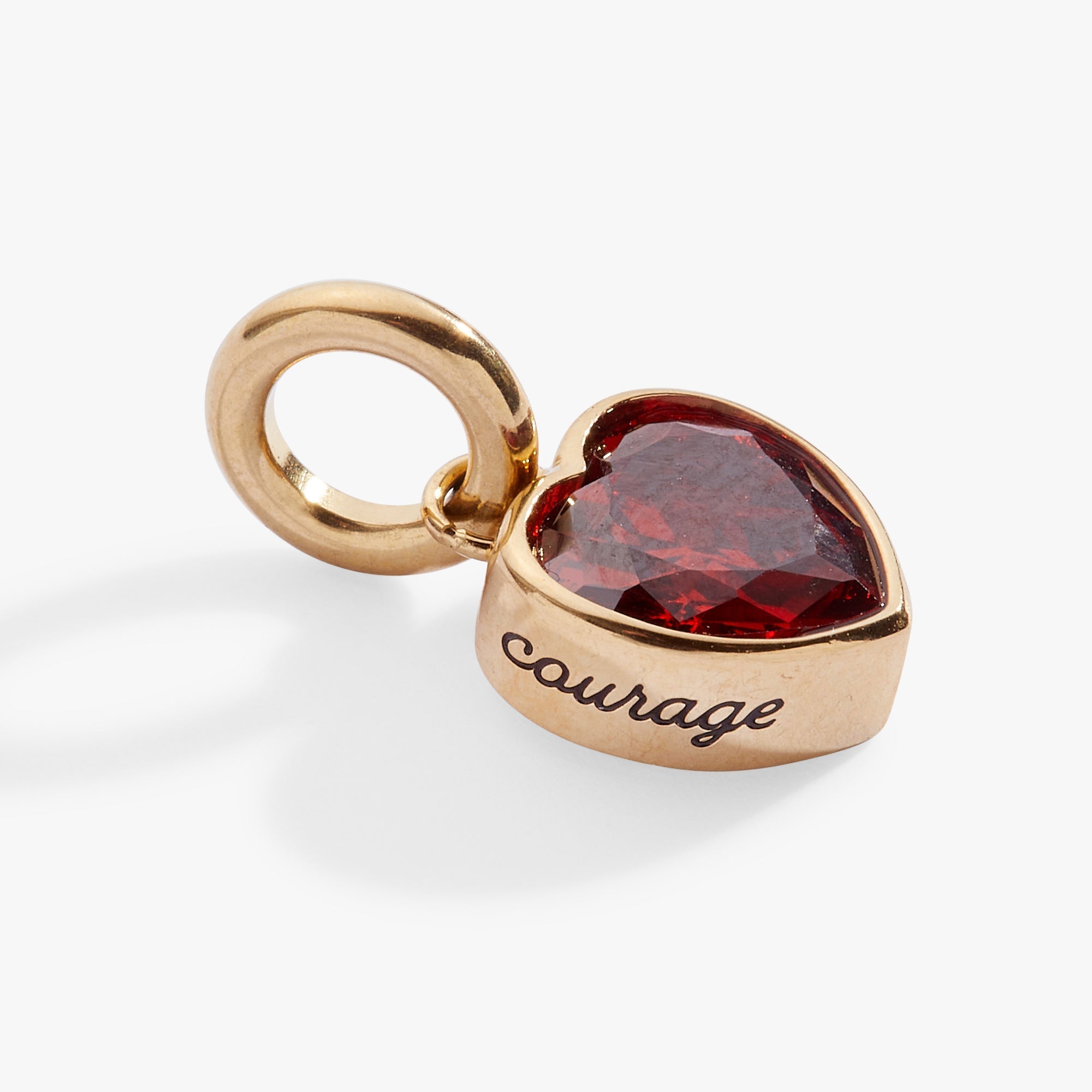 January 'Courage' Heart Birthstone Charm by ALEX AND ANI at Shirley Shoppe