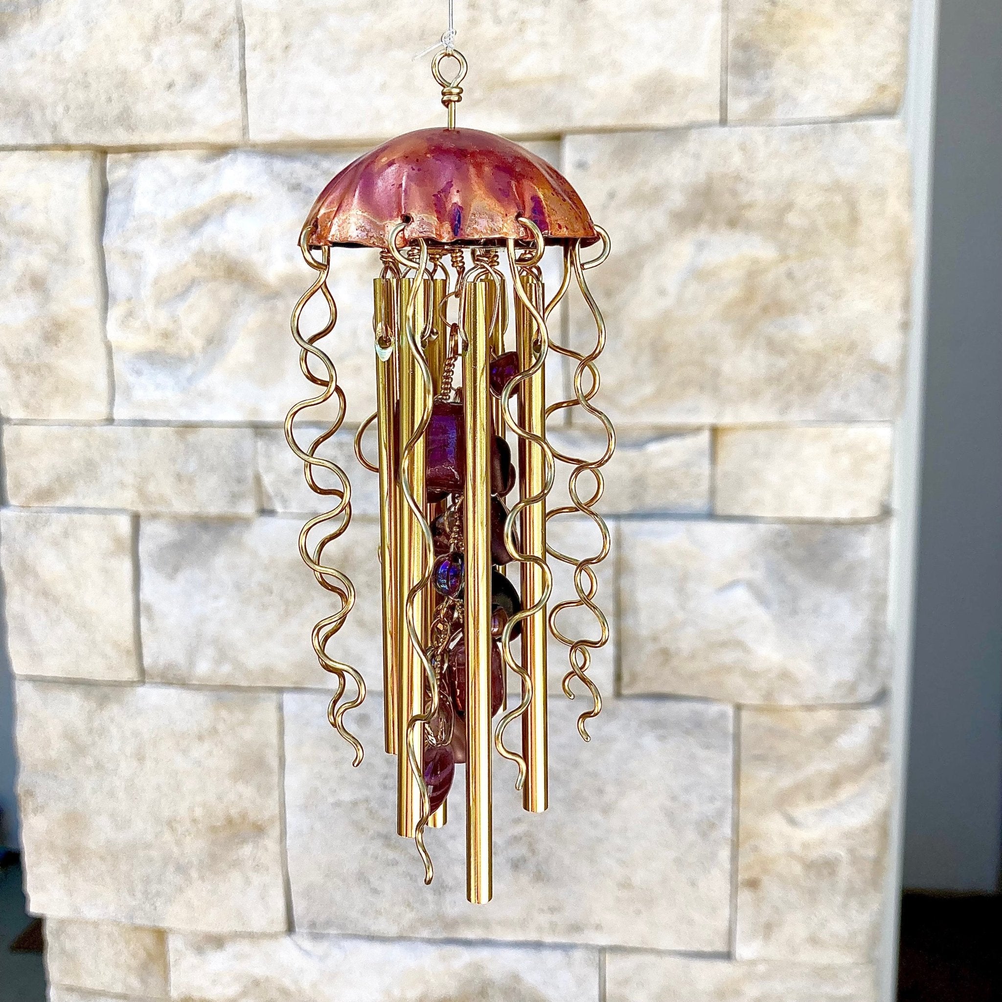Jellyfish Wind Chime by Alison Morse at Shirley Shoppe
