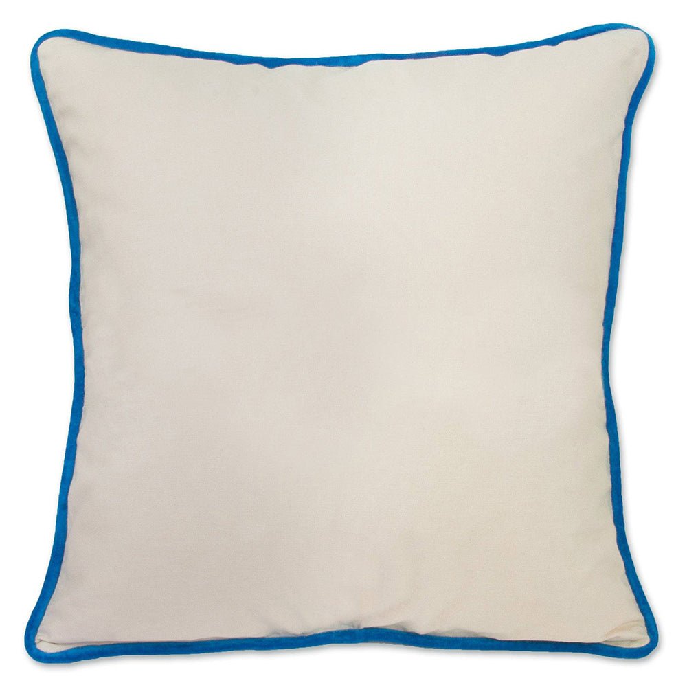 Jersey Shore Embroidered Pillow by Quirks! at Shirley Shoppe