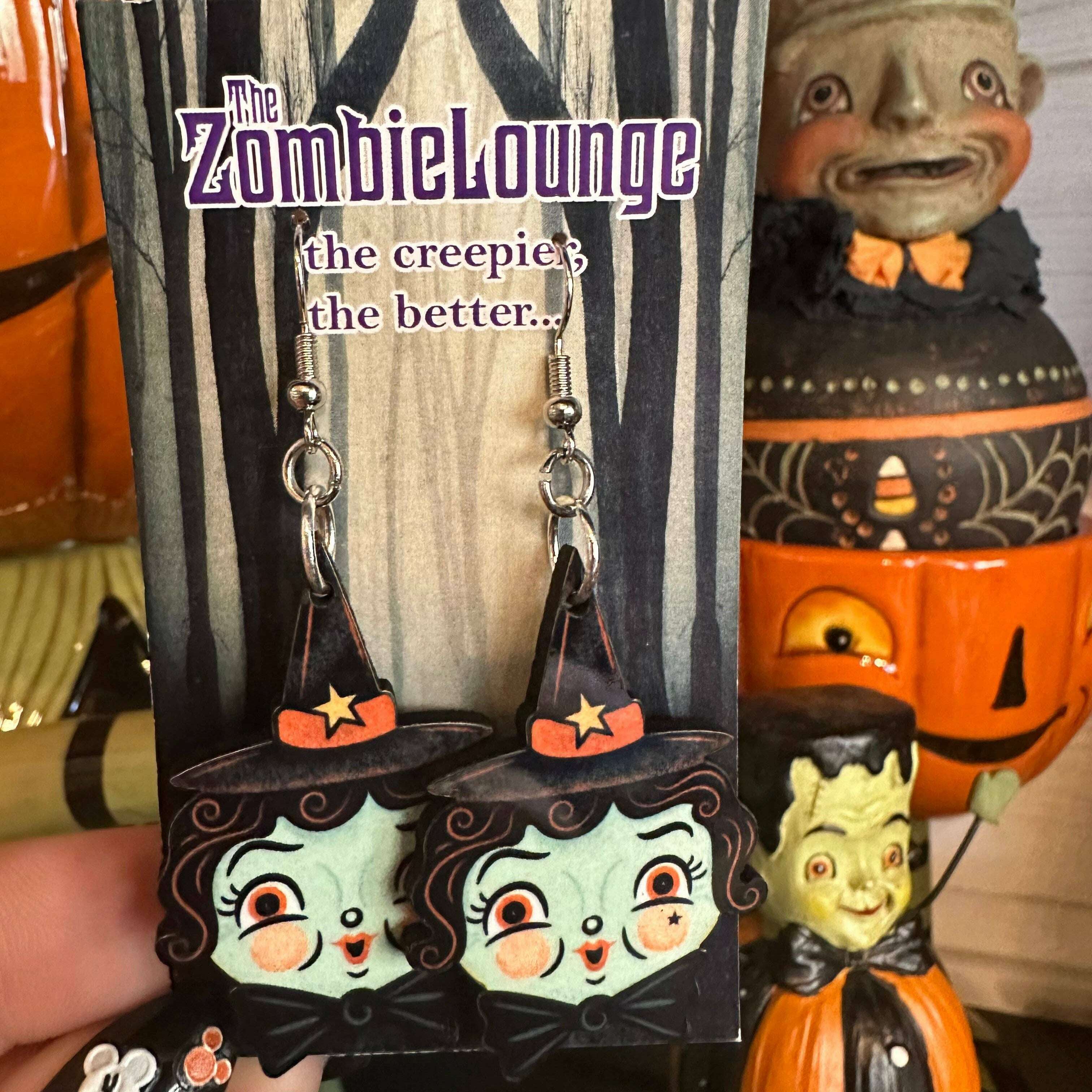 Johanna Parker Hilda Witch Hanging Earrings