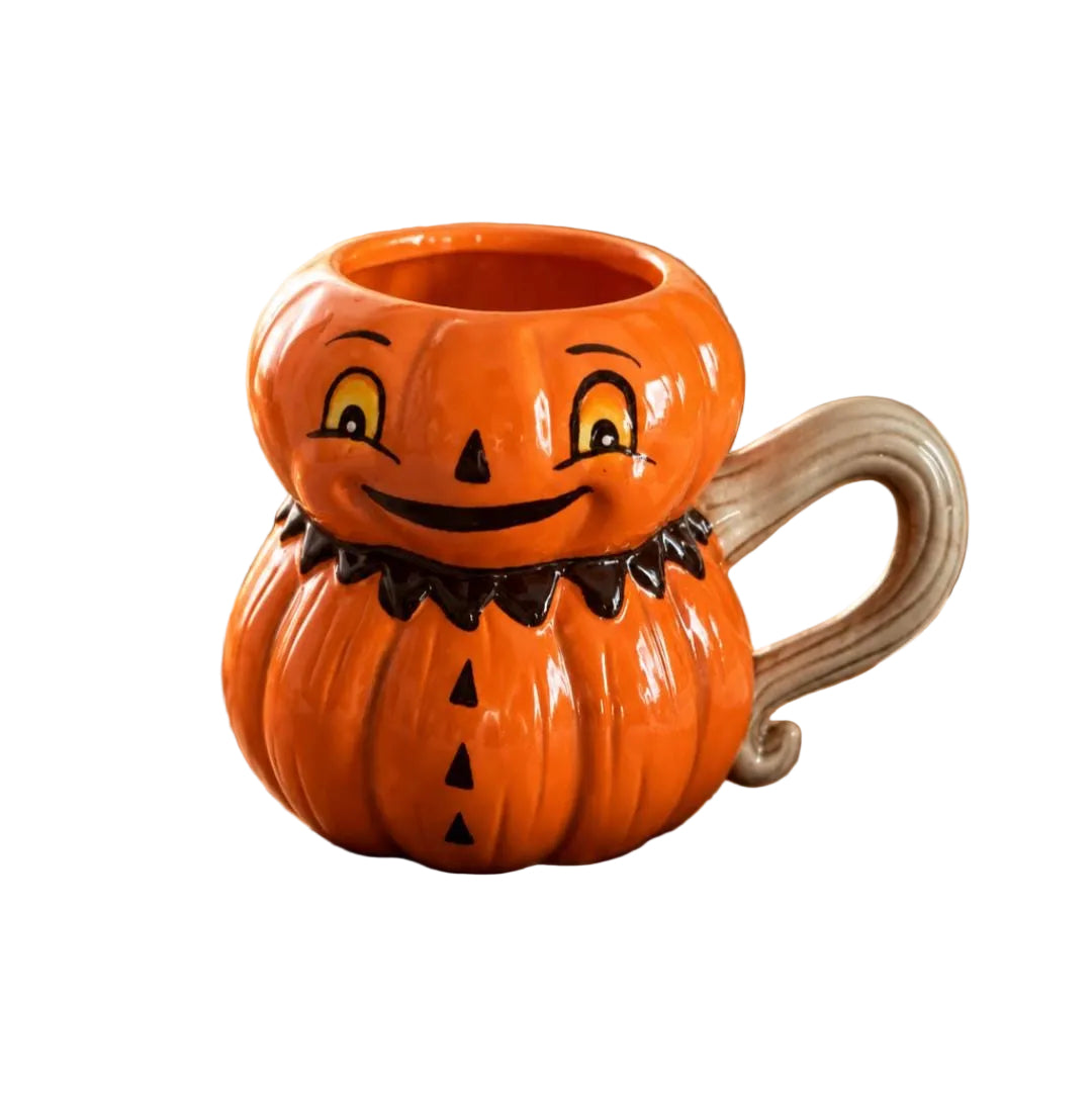 Stacked Jack-o-Lantern Pumpkin Man Halloween Mug