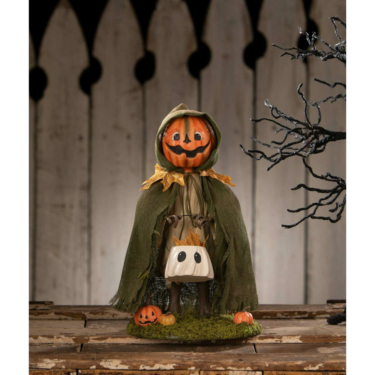 Jolly Jack Pumpkin Halloween Decor by Bethany Lowe Designs